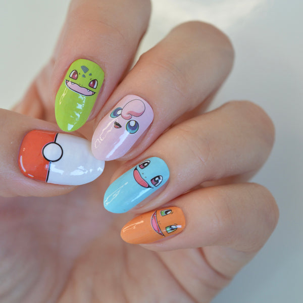 KIDS Pokemon | Nail Polish Wraps