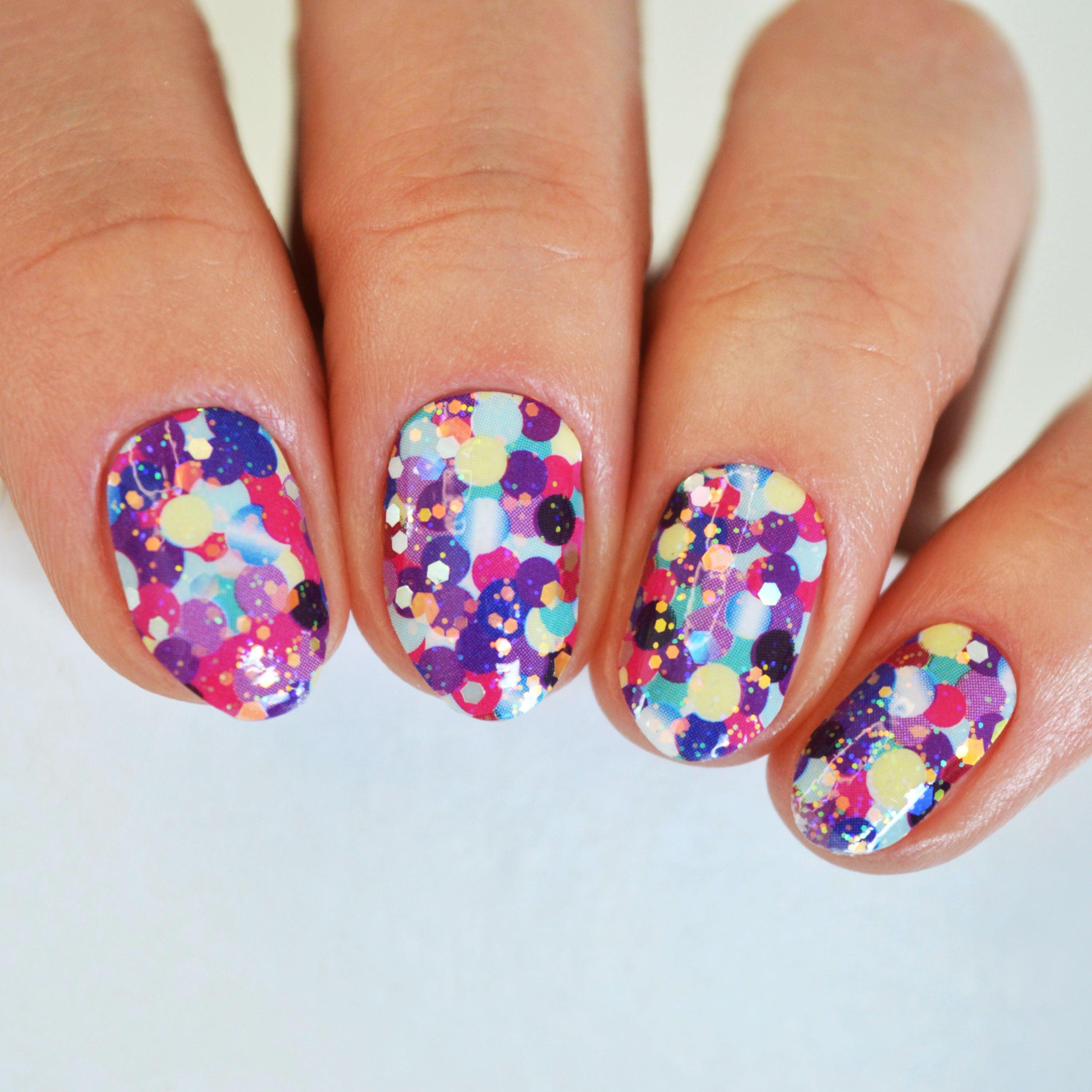 Poppers | Chunky Glitter Nail Polish Wraps