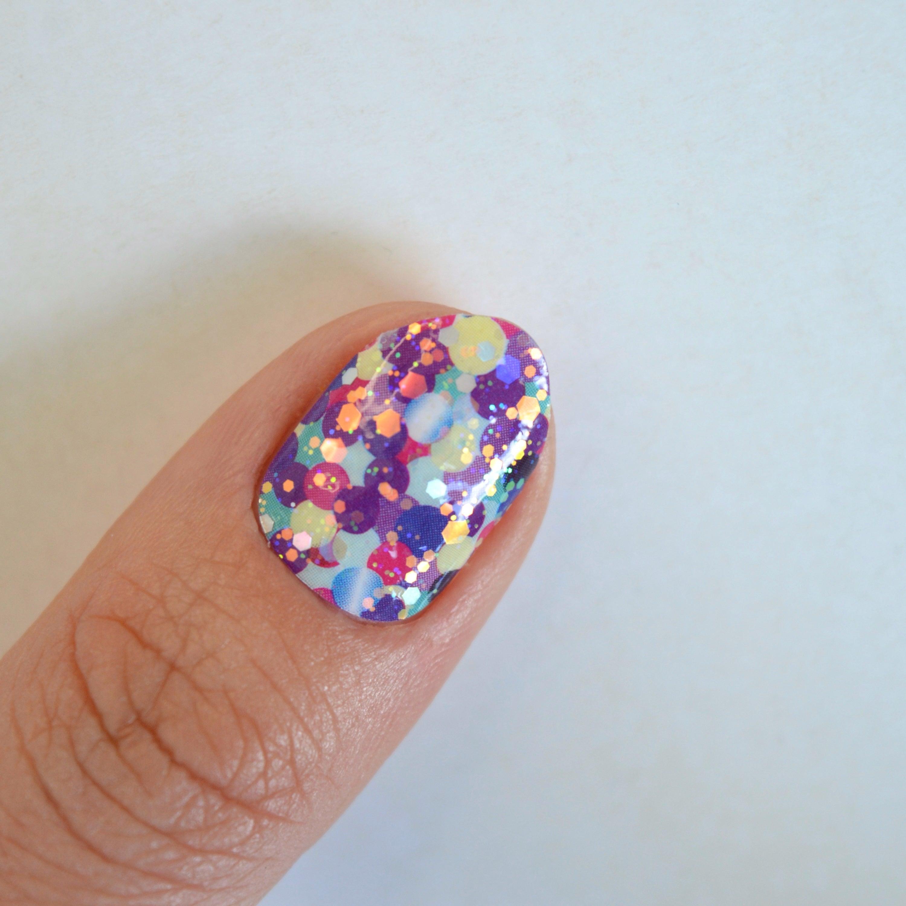 Poppers | Chunky Glitter Nail Polish Wraps