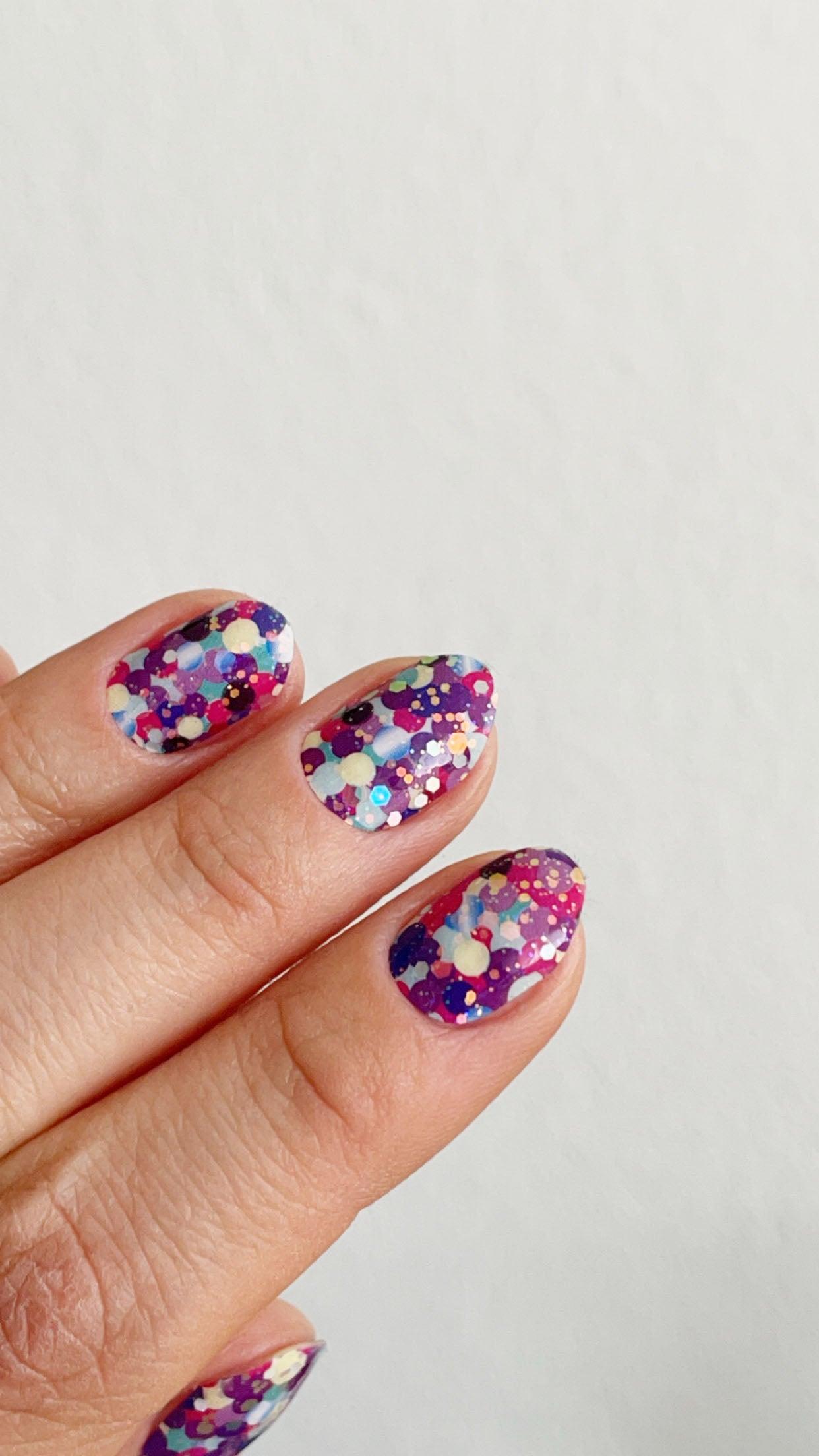 Poppers | Chunky Glitter Nail Polish Wraps