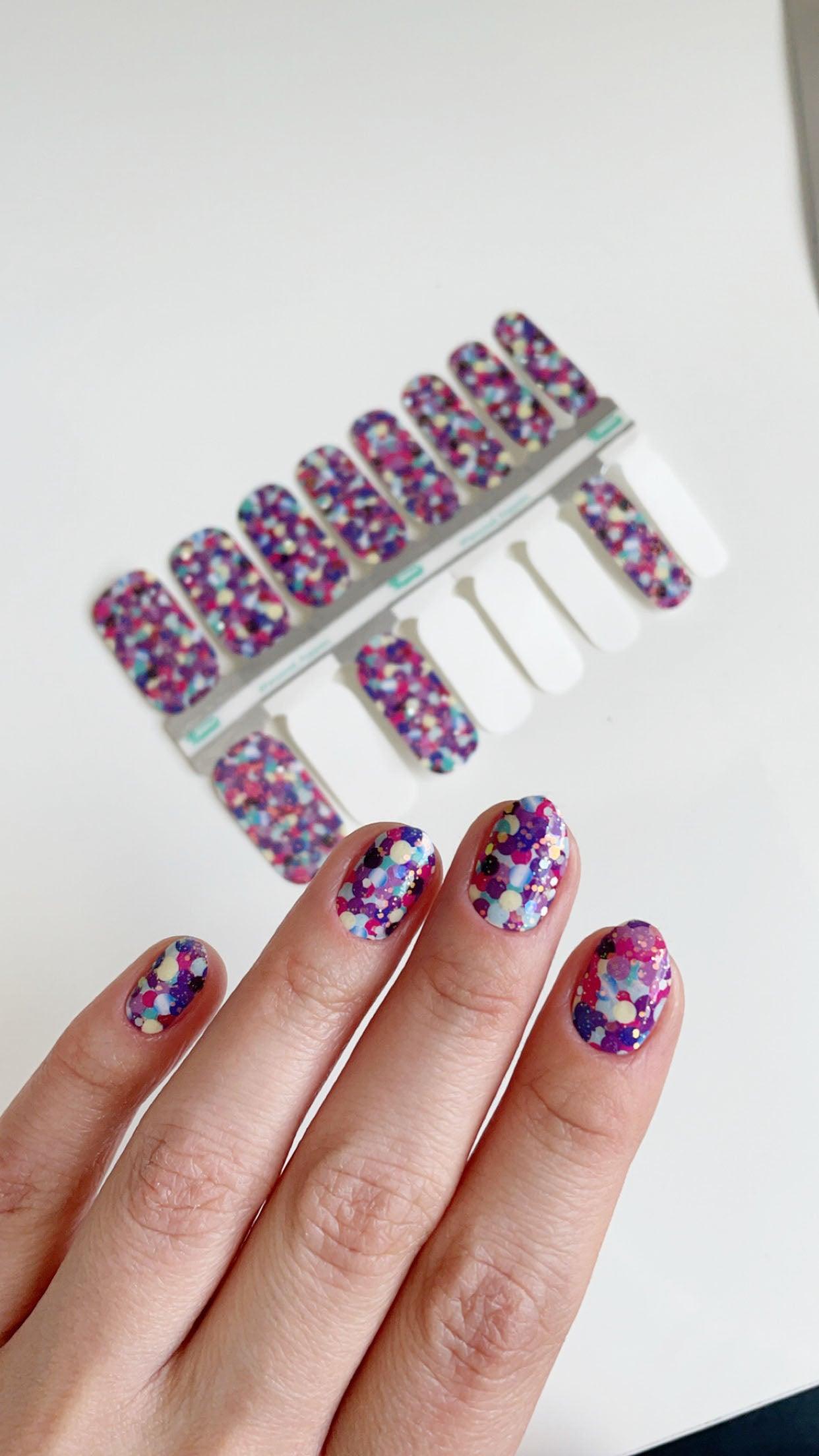 Poppers | Chunky Glitter Nail Polish Wraps