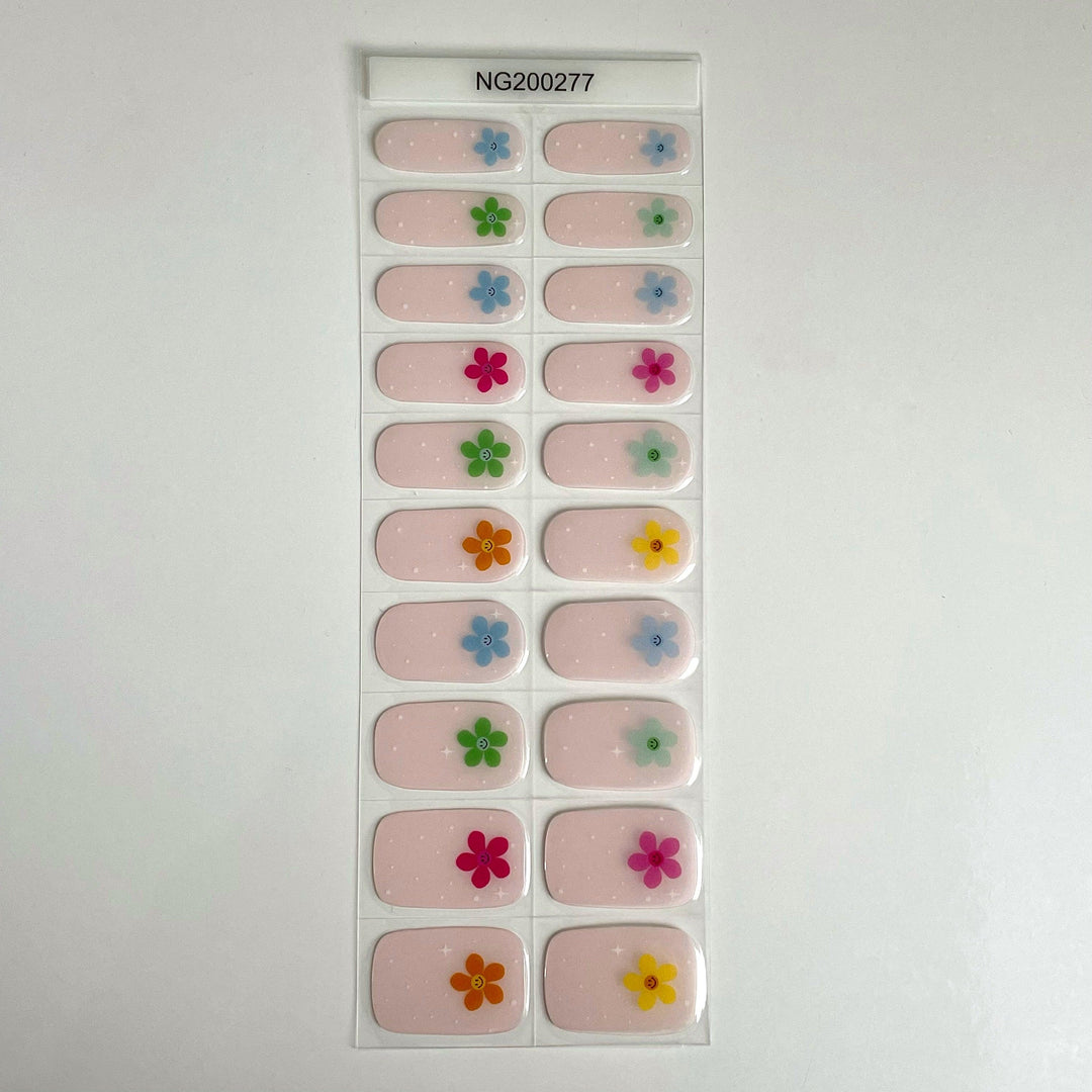 Poppy | Super Jellies DIY Hard Semi Cured Gel Nail Wraps