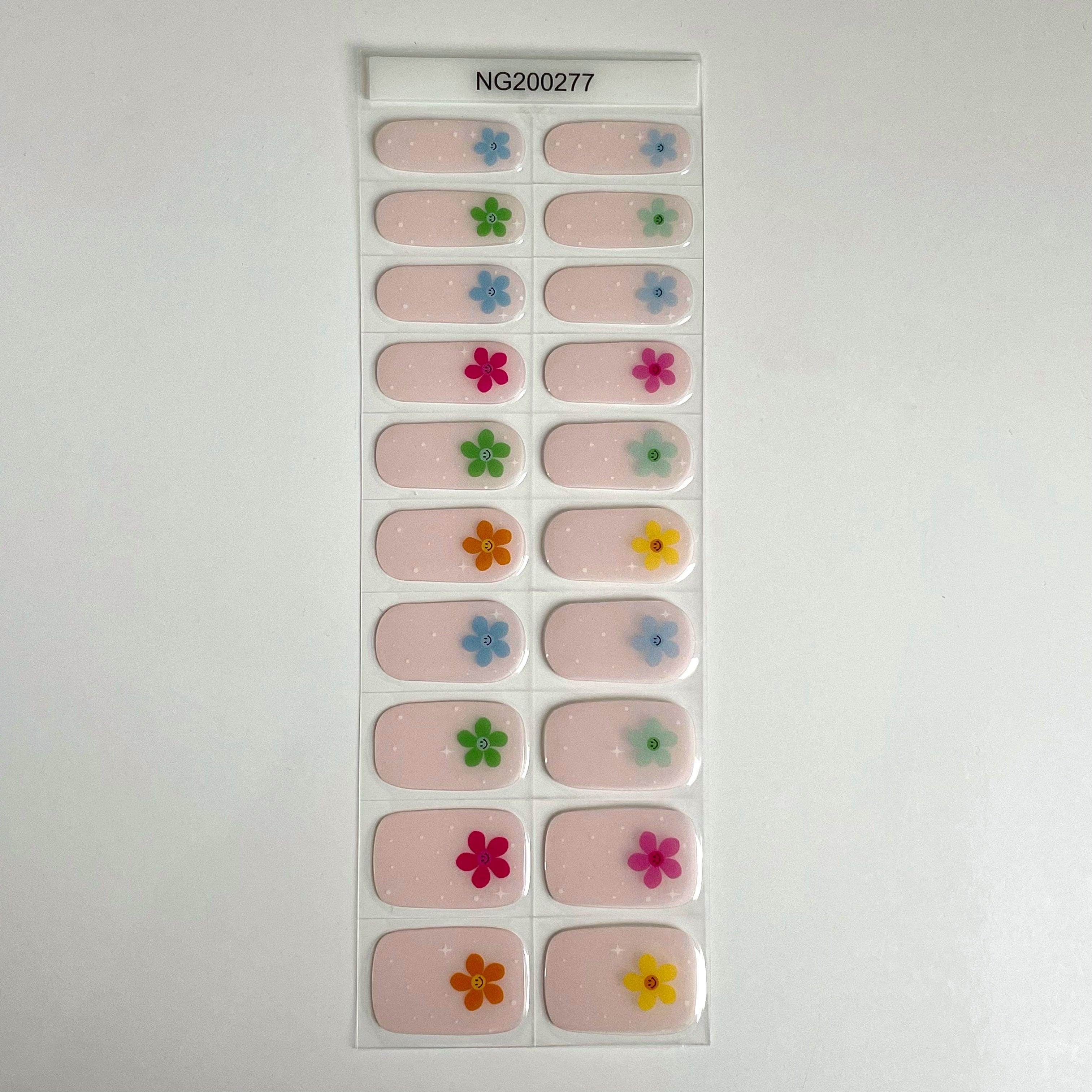 Poppy | Super Jellies DIY Hard Semi Cured Gel Nail Wraps