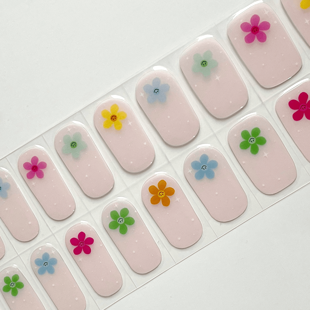 Poppy | Super Jellies DIY Hard Semi Cured Gel Nail Wraps
