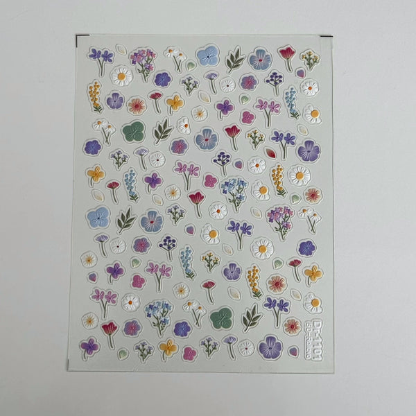 Purple Violet PLAY Nail Art Sticker