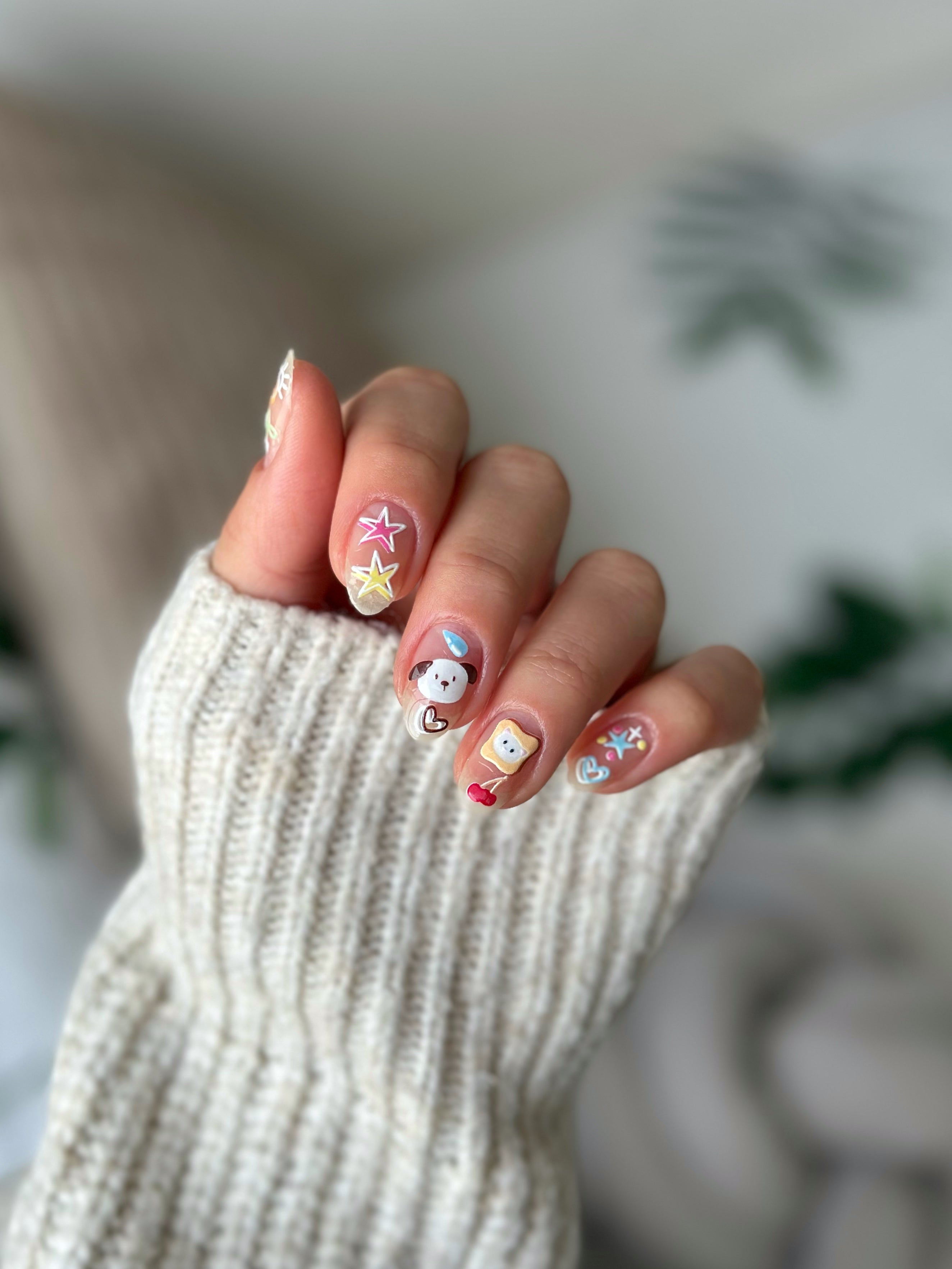 Rando PLAY Nail Art Sticker