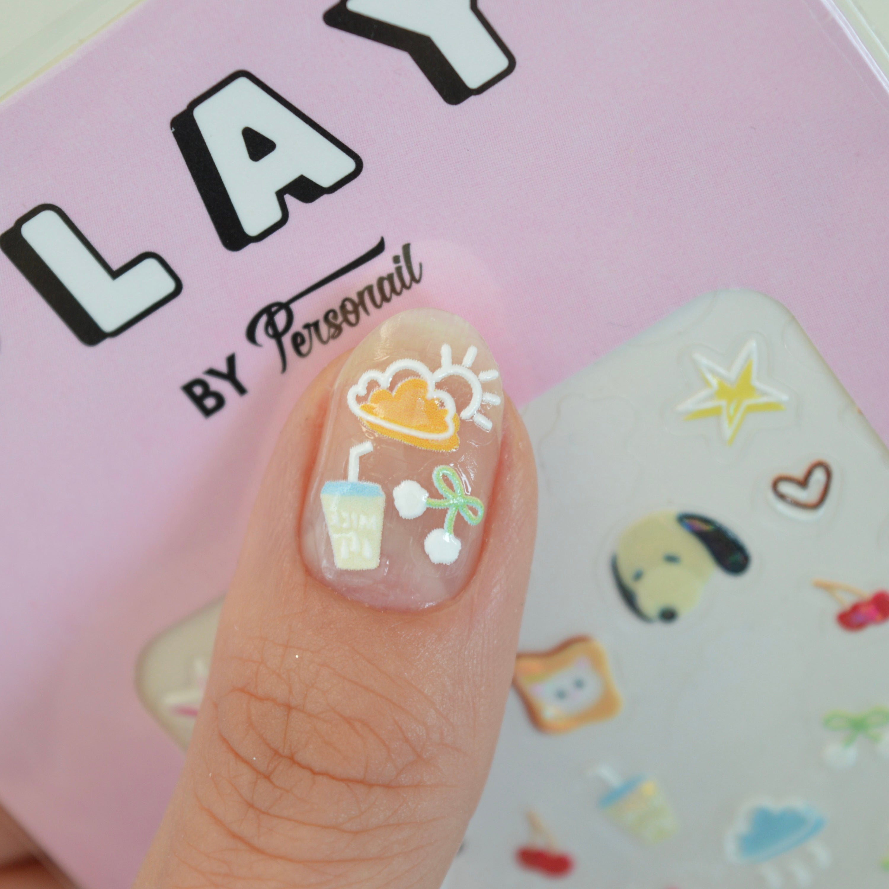 Rando PLAY Nail Art Sticker