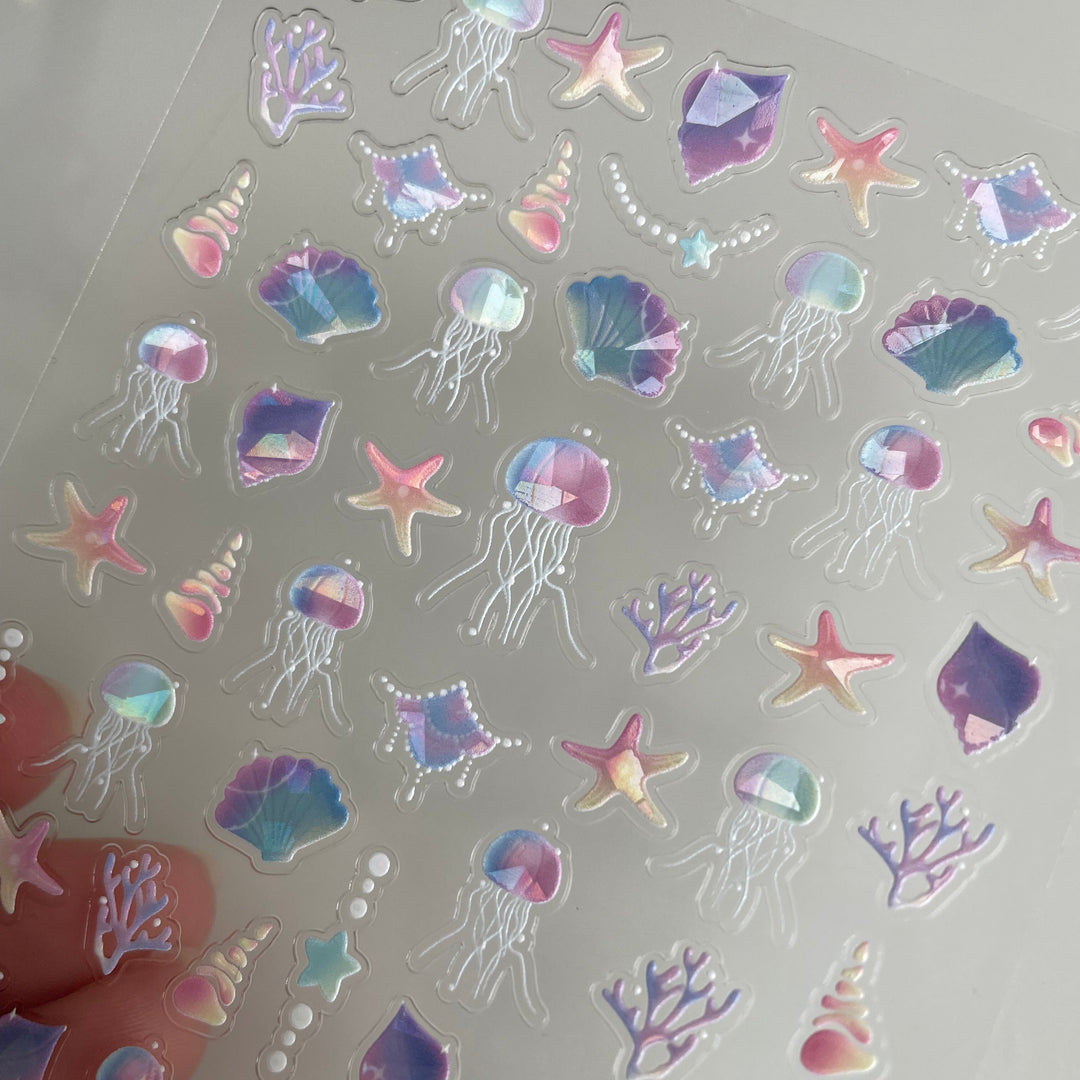 Reef Nail Art Sticker