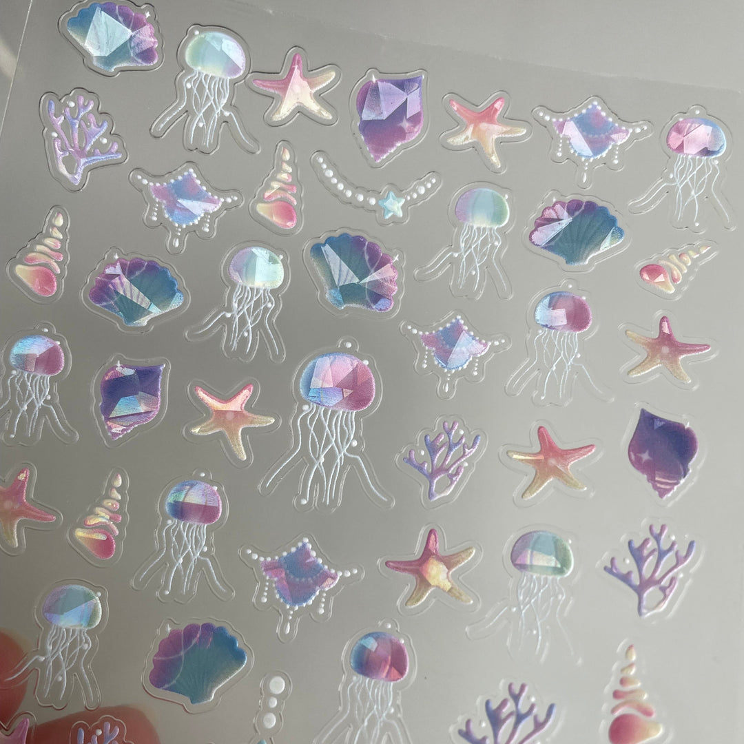 Reef Nail Art Sticker
