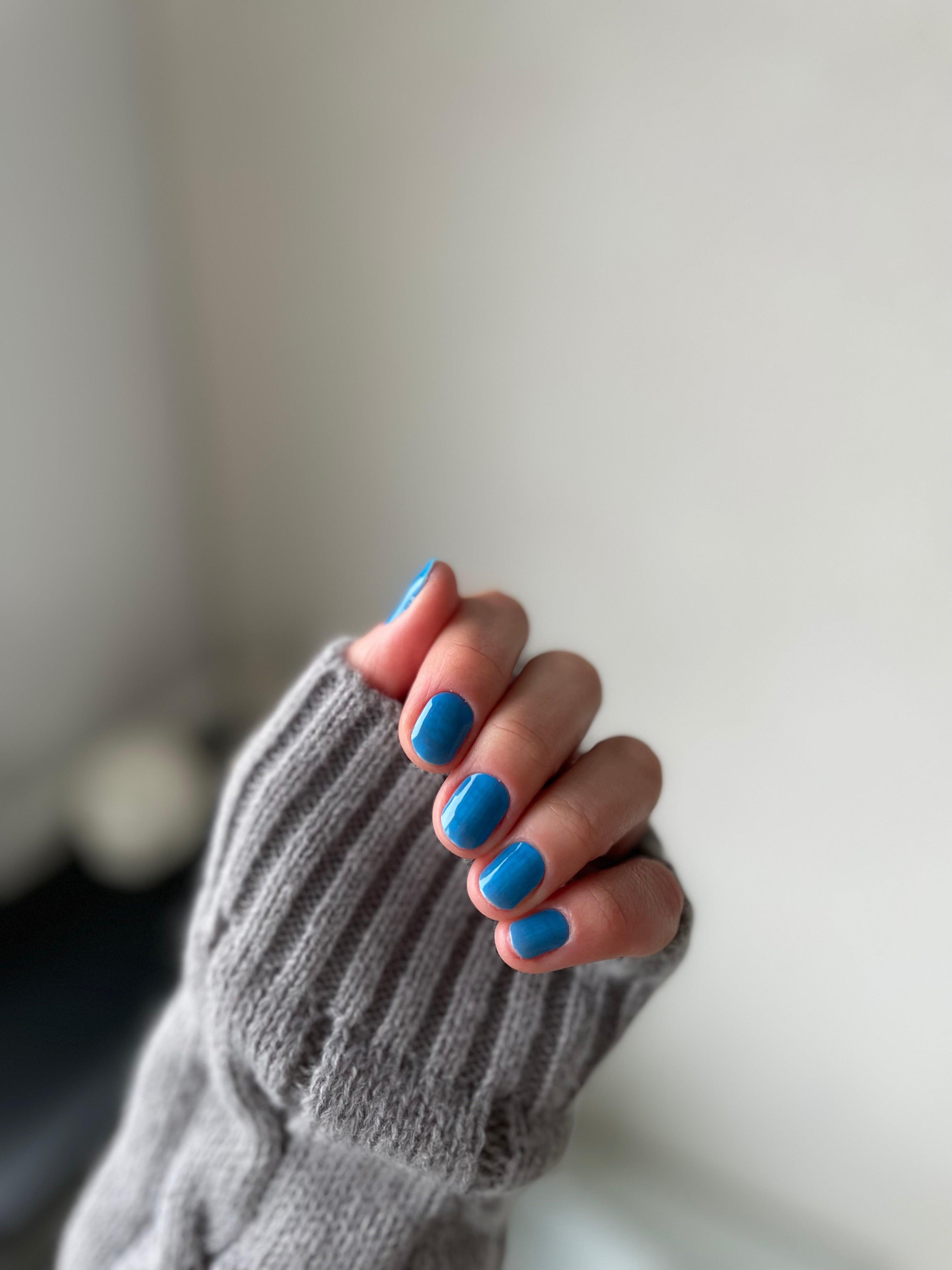 Royal Blue | Vibrant Blue Nail Polish Wraps