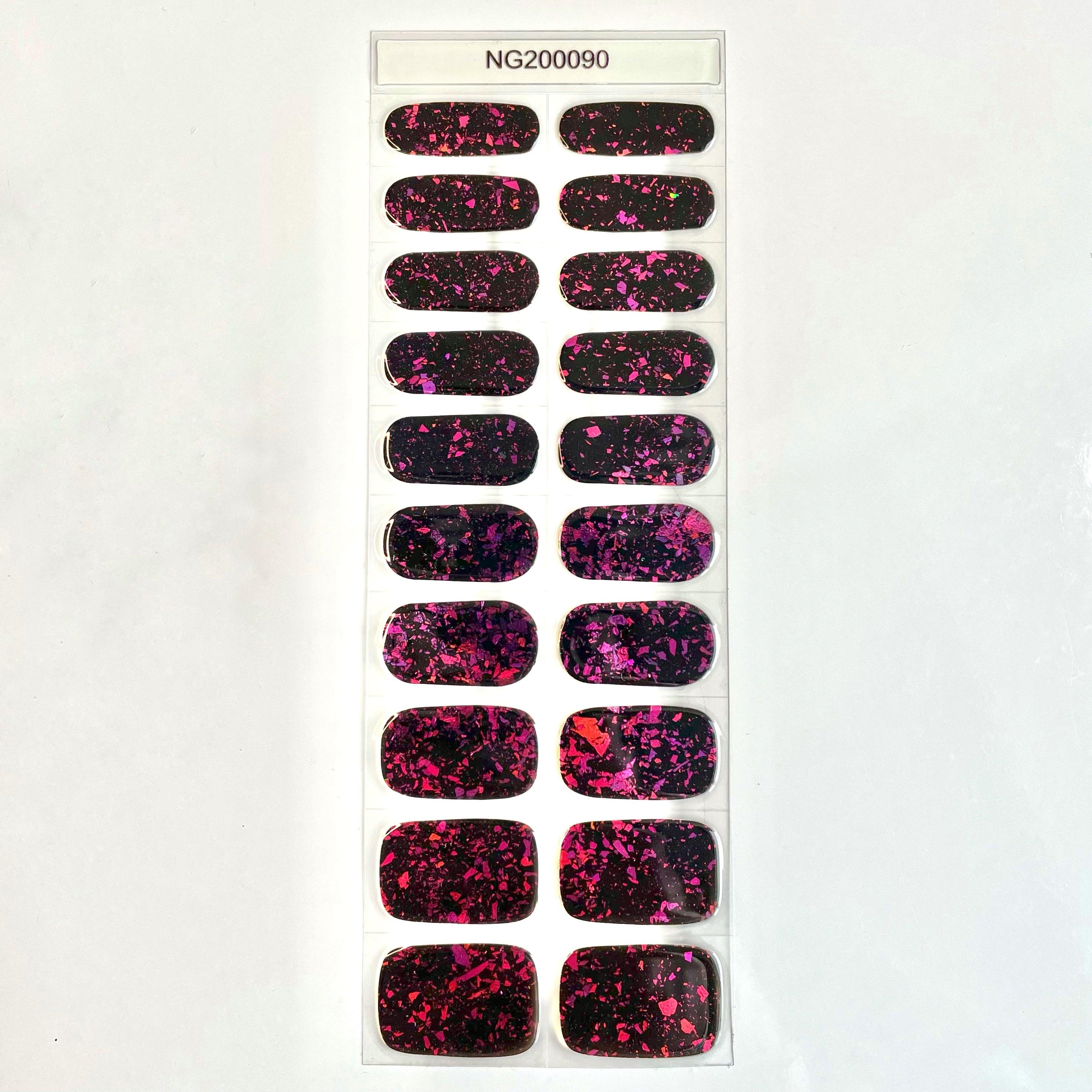 Rubies | Super Jellies DIY Hard Semi Cured Gel Nail Wraps