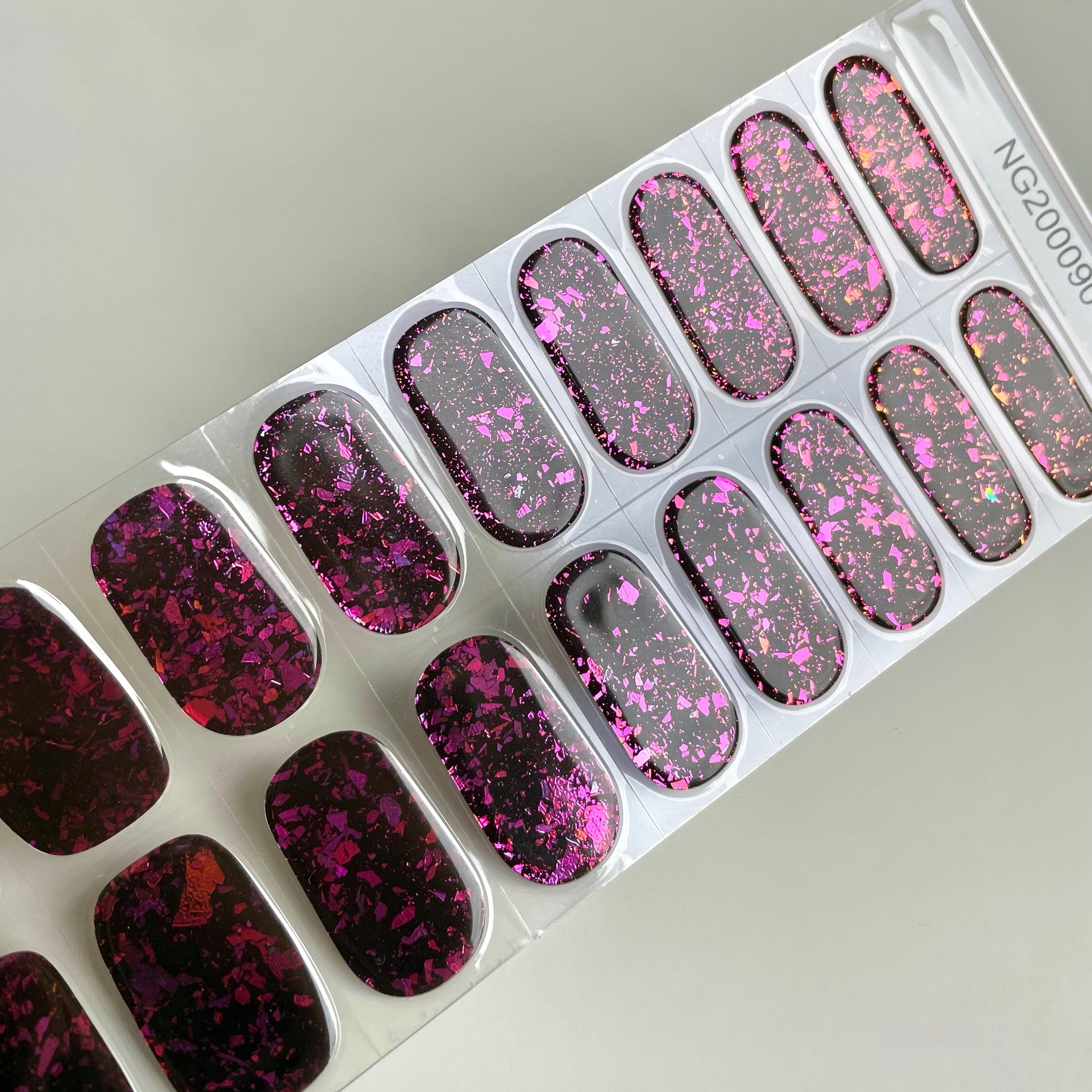 Rubies | Super Jellies DIY Hard Semi Cured Gel Nail Wraps