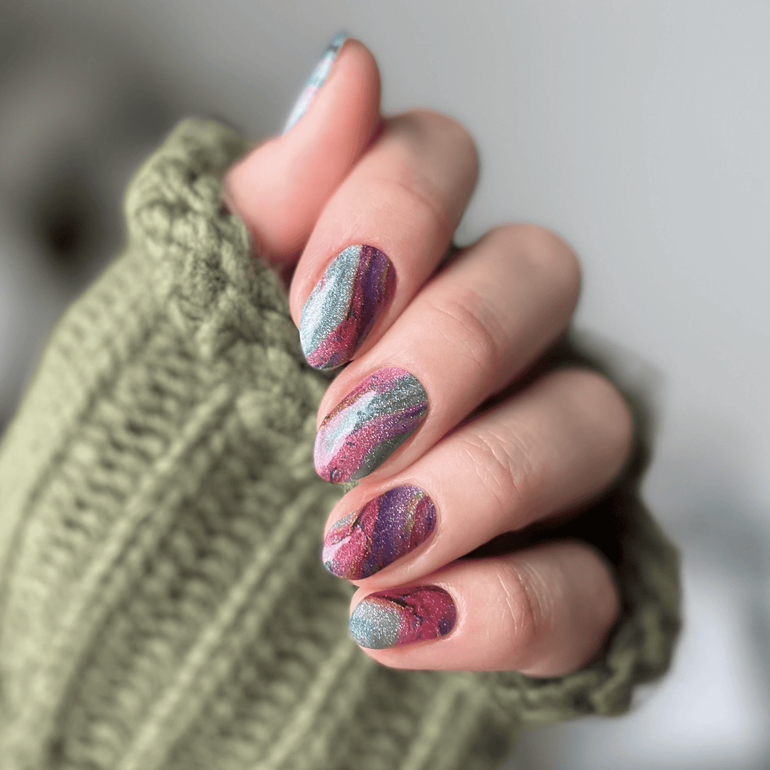 Santorini | Super Jellies DIY Hard Semi Cured Gel Nail Wraps