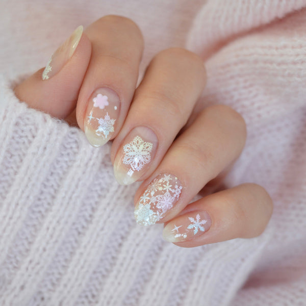 Sapporo Snow PLAY Nail Art Sticker