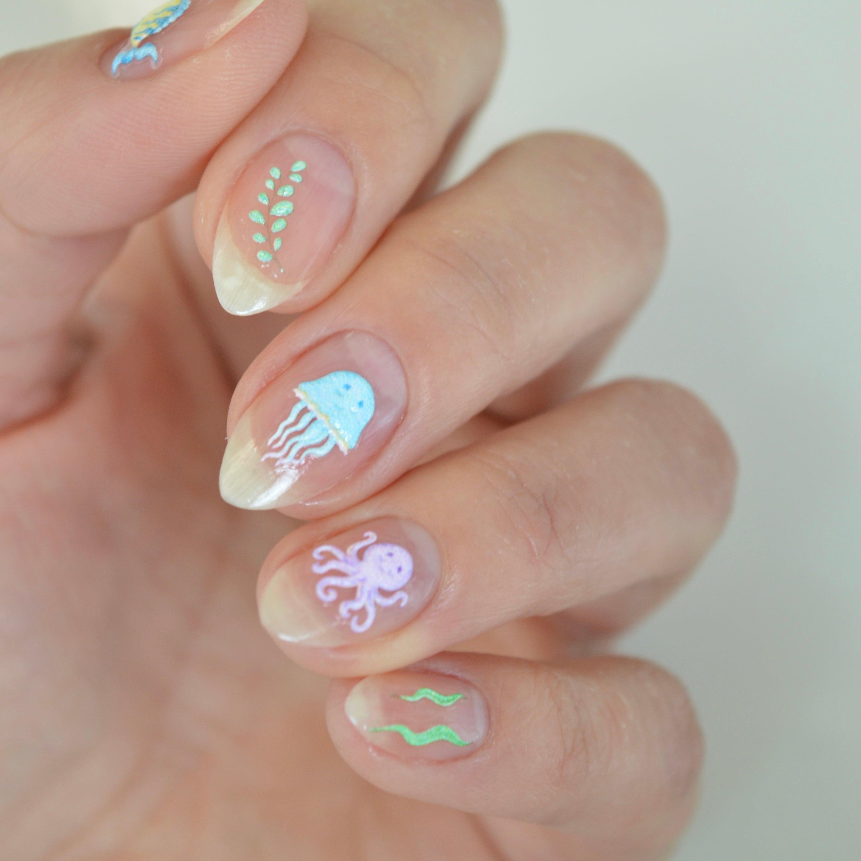 Sealife Nail Art Sticker