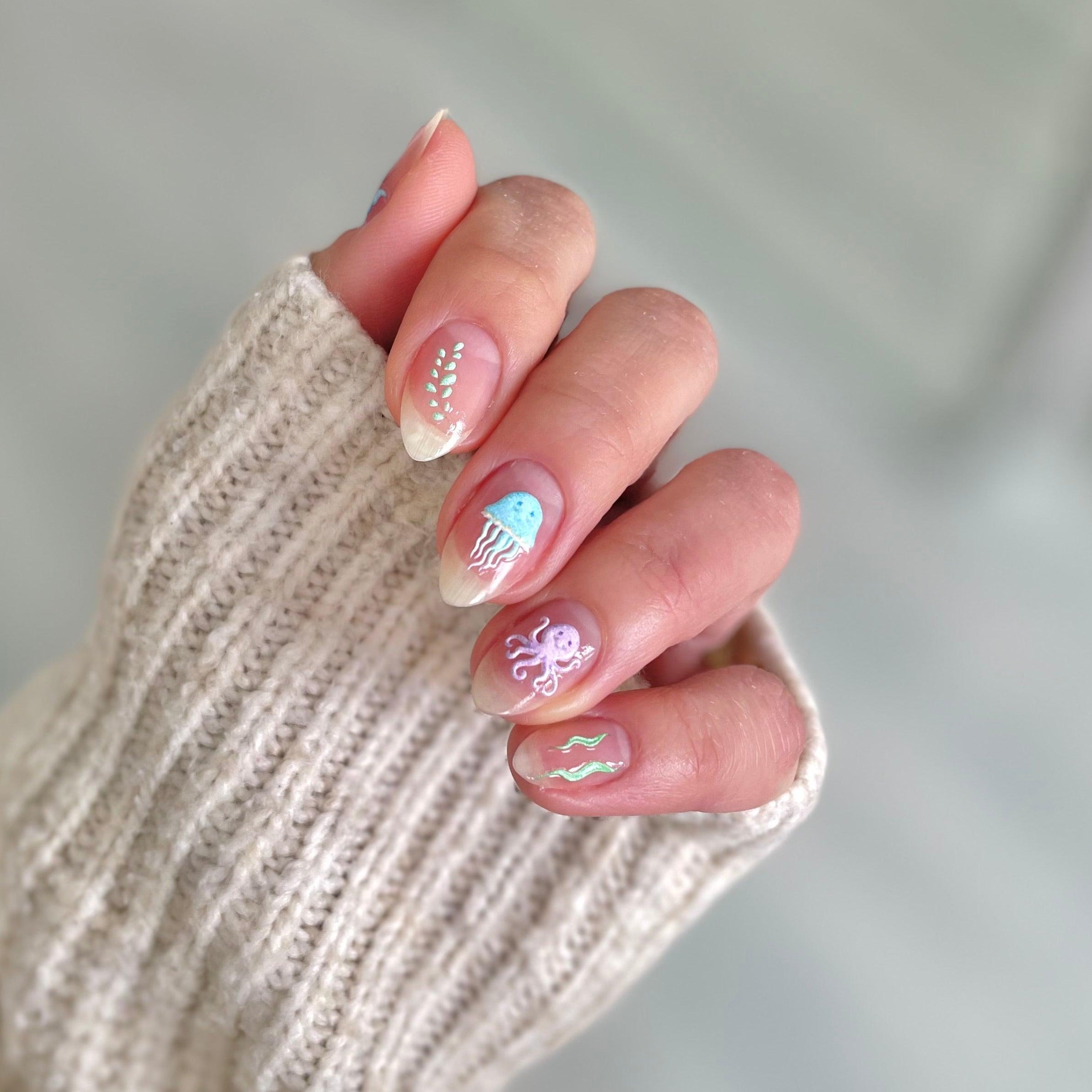 Sealife Nail Art Sticker