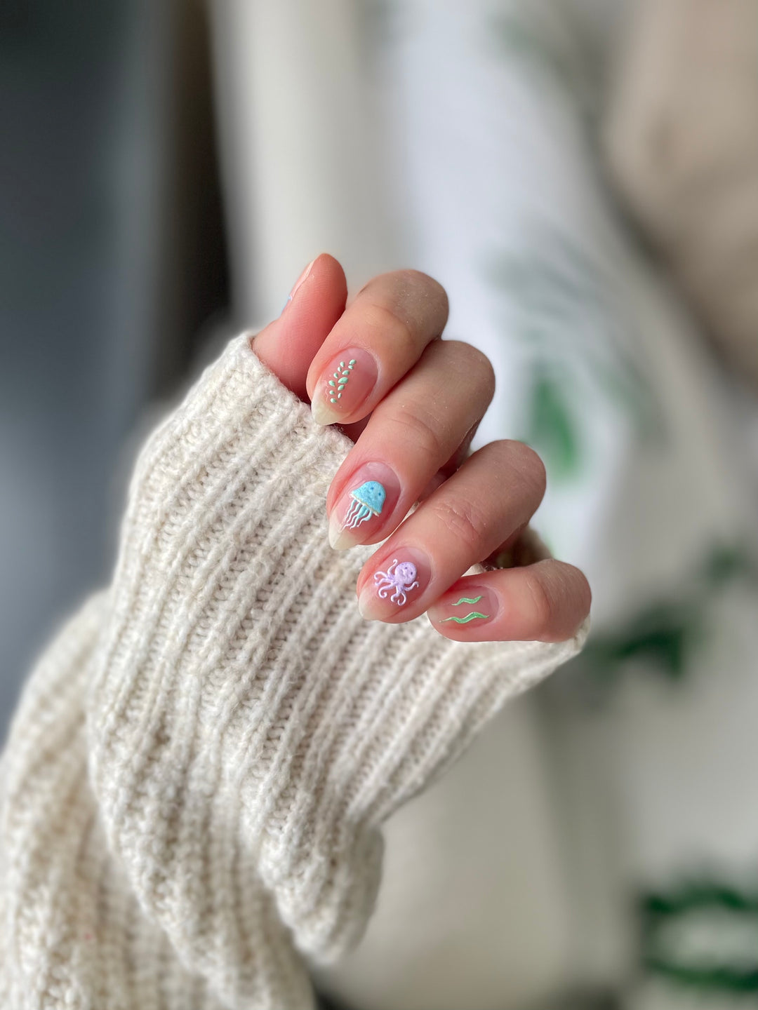 Sealife Nail Art Sticker