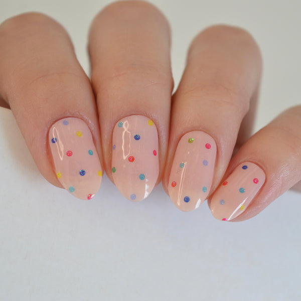 Speckle | Jellies DIY Soft Semi Cured Gel Nail Wraps