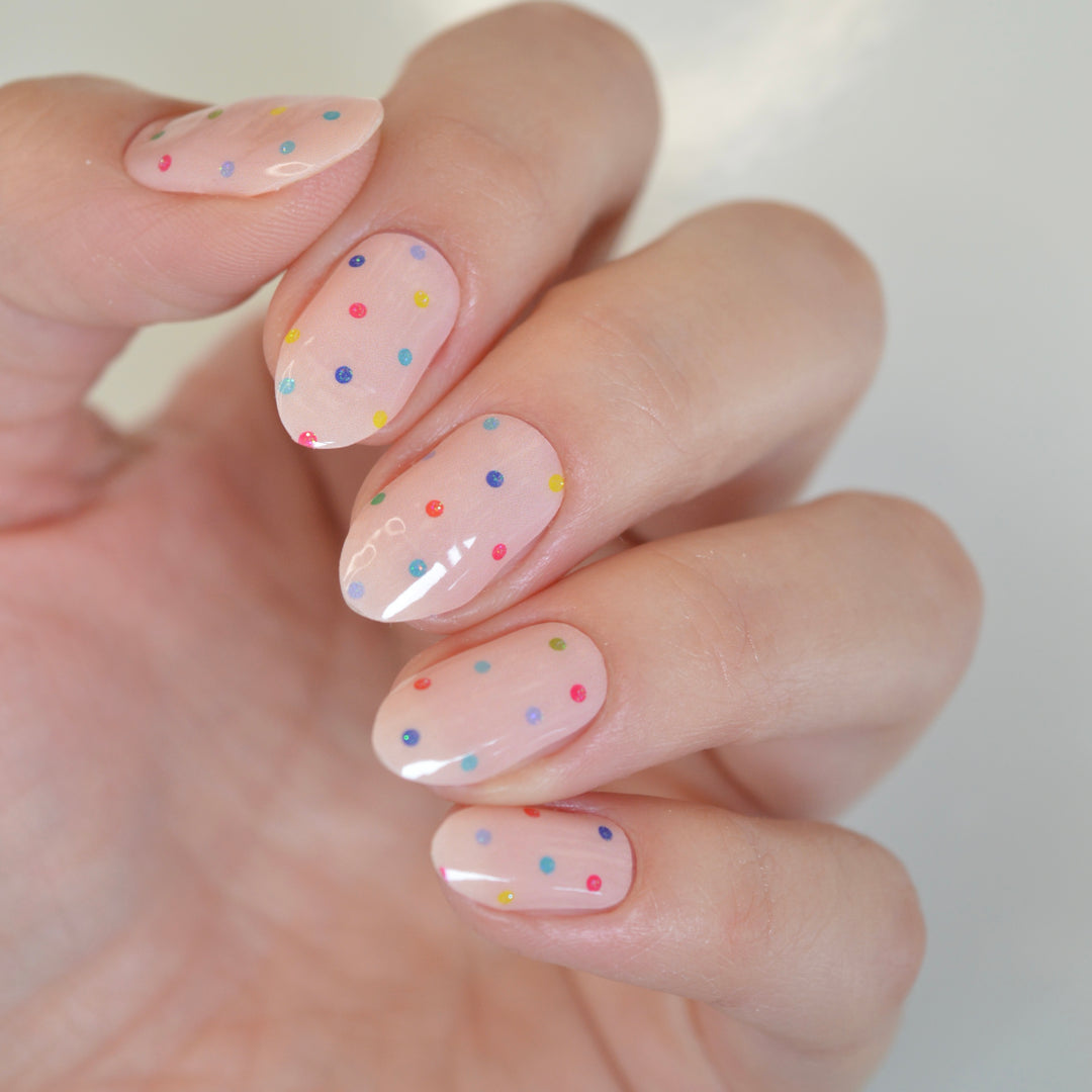 Speckle | Jellies DIY Soft Semi Cured Gel Nail Wraps
