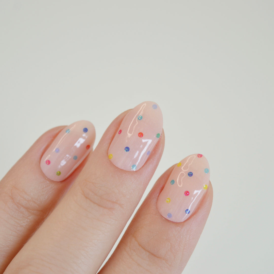 Speckle | Jellies DIY Soft Semi Cured Gel Nail Wraps