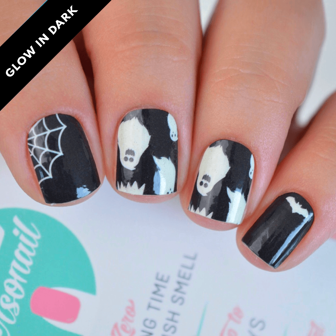 Spooktacular | Halloween Themed Nail Polish Wrap