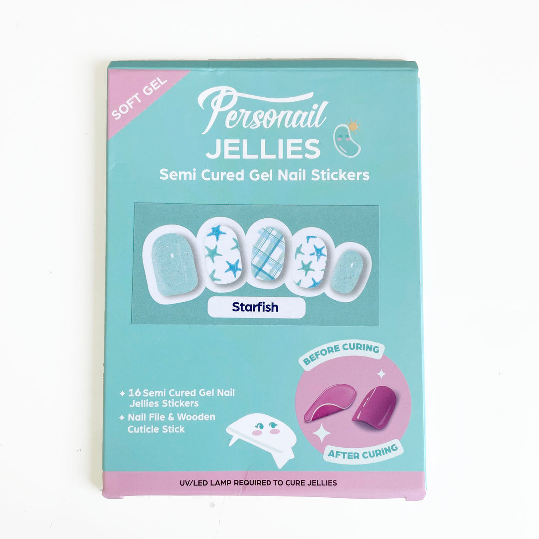 Starfish | Jellies DIY Soft Semi Cured Gel Nail Wraps