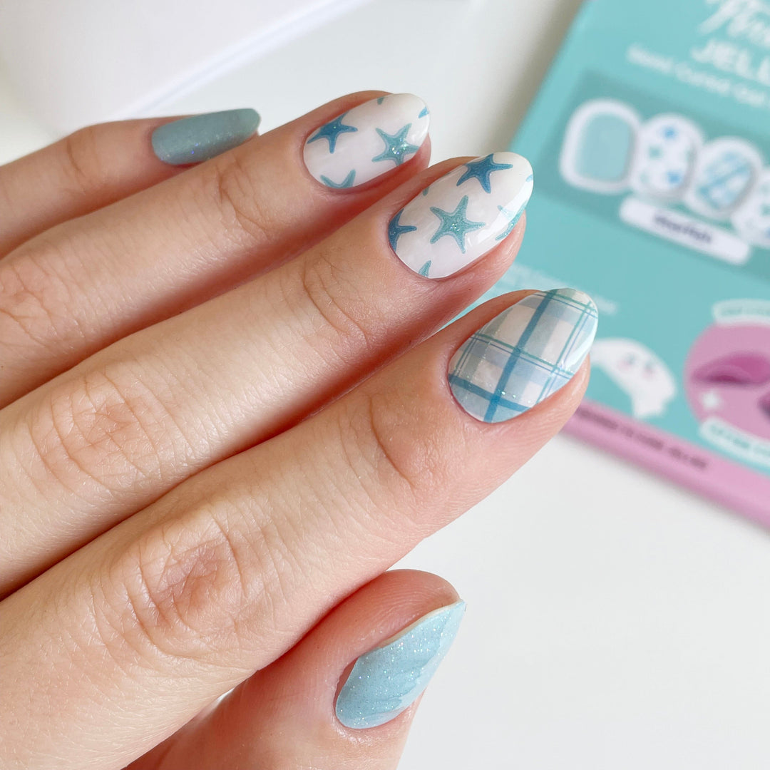 Starfish | Jellies DIY Soft Semi Cured Gel Nail Wraps