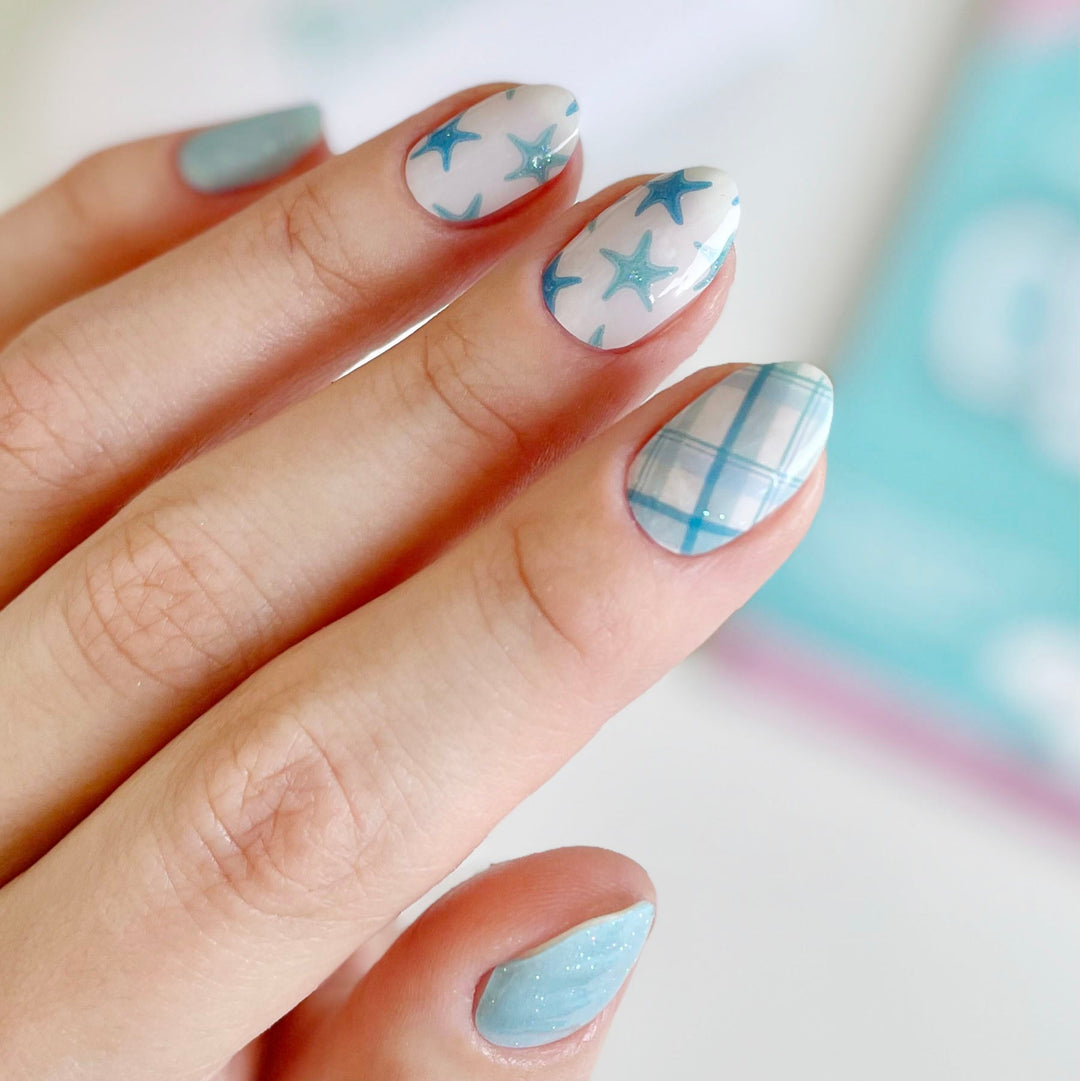 Starfish | Jellies DIY Soft Semi Cured Gel Nail Wraps