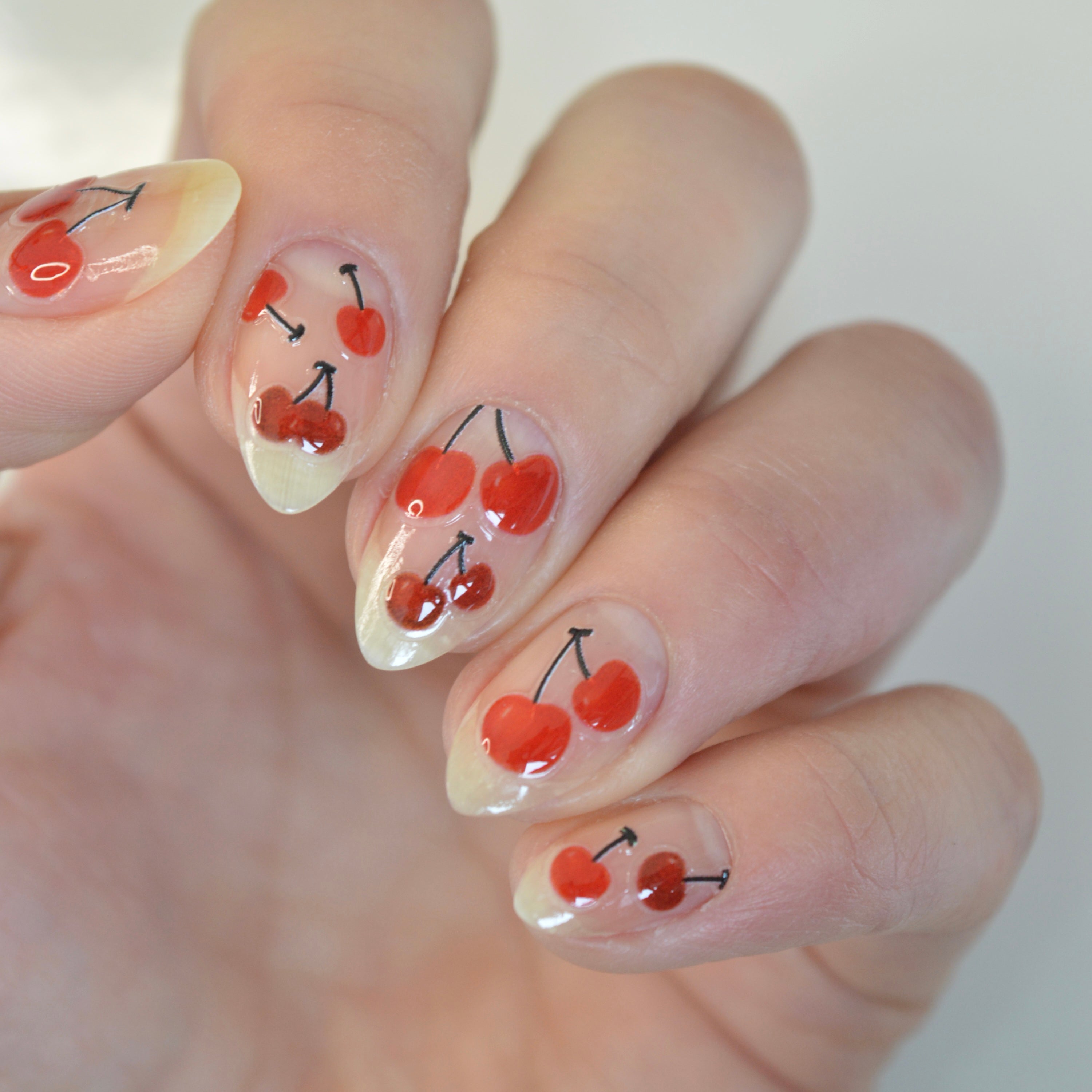 Sweet Cherry PLAY Nail Art Sticker