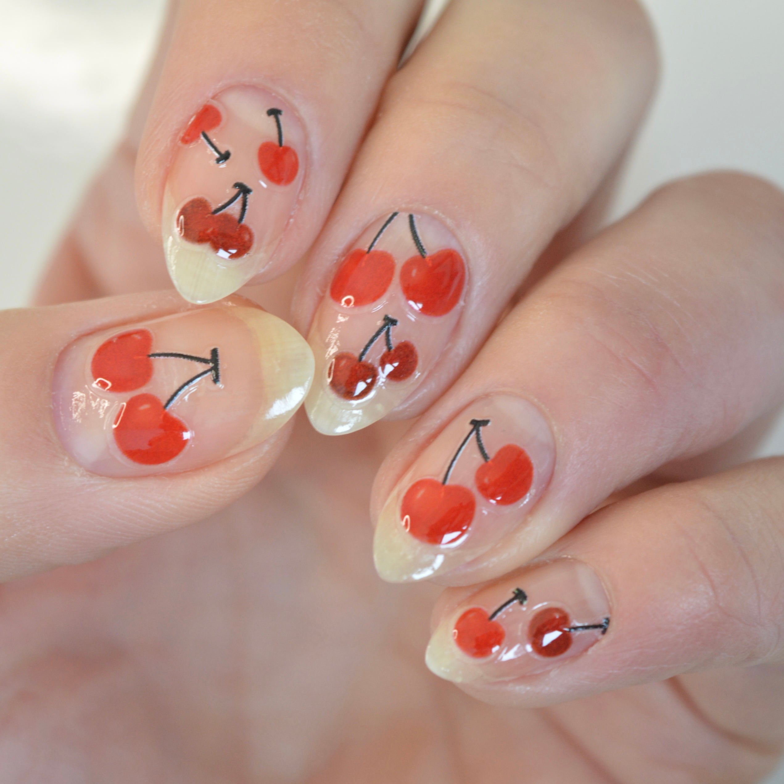 Sweet Cherry PLAY Nail Art Sticker