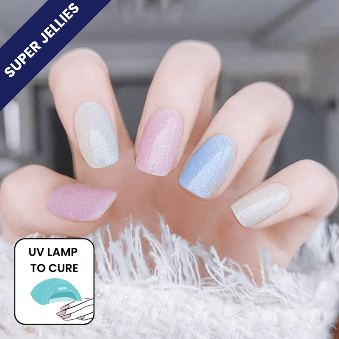 Sweeties | Super Jellies DIY Hard Semi Cured Gel Nail Wraps