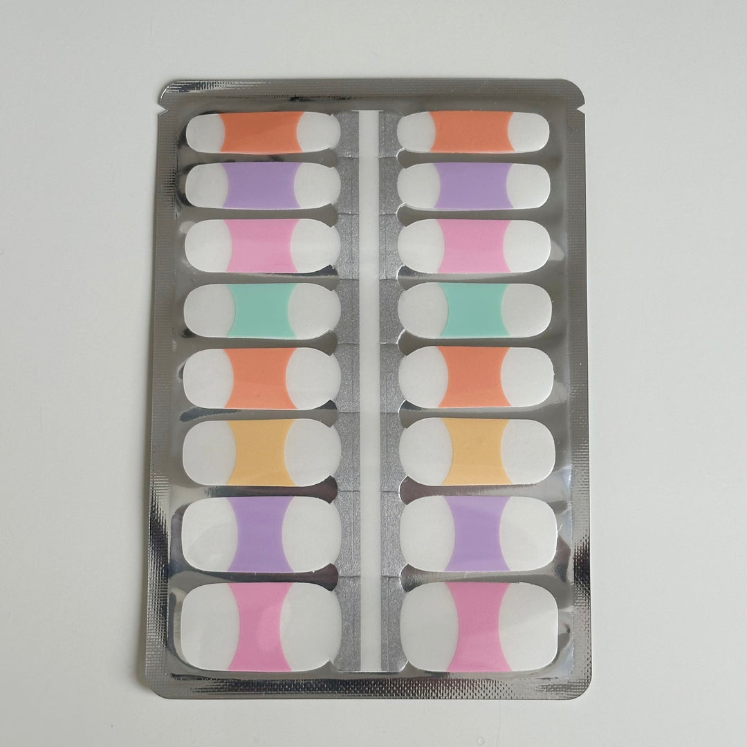 Sweet Pastels | Nail Polish Wrap