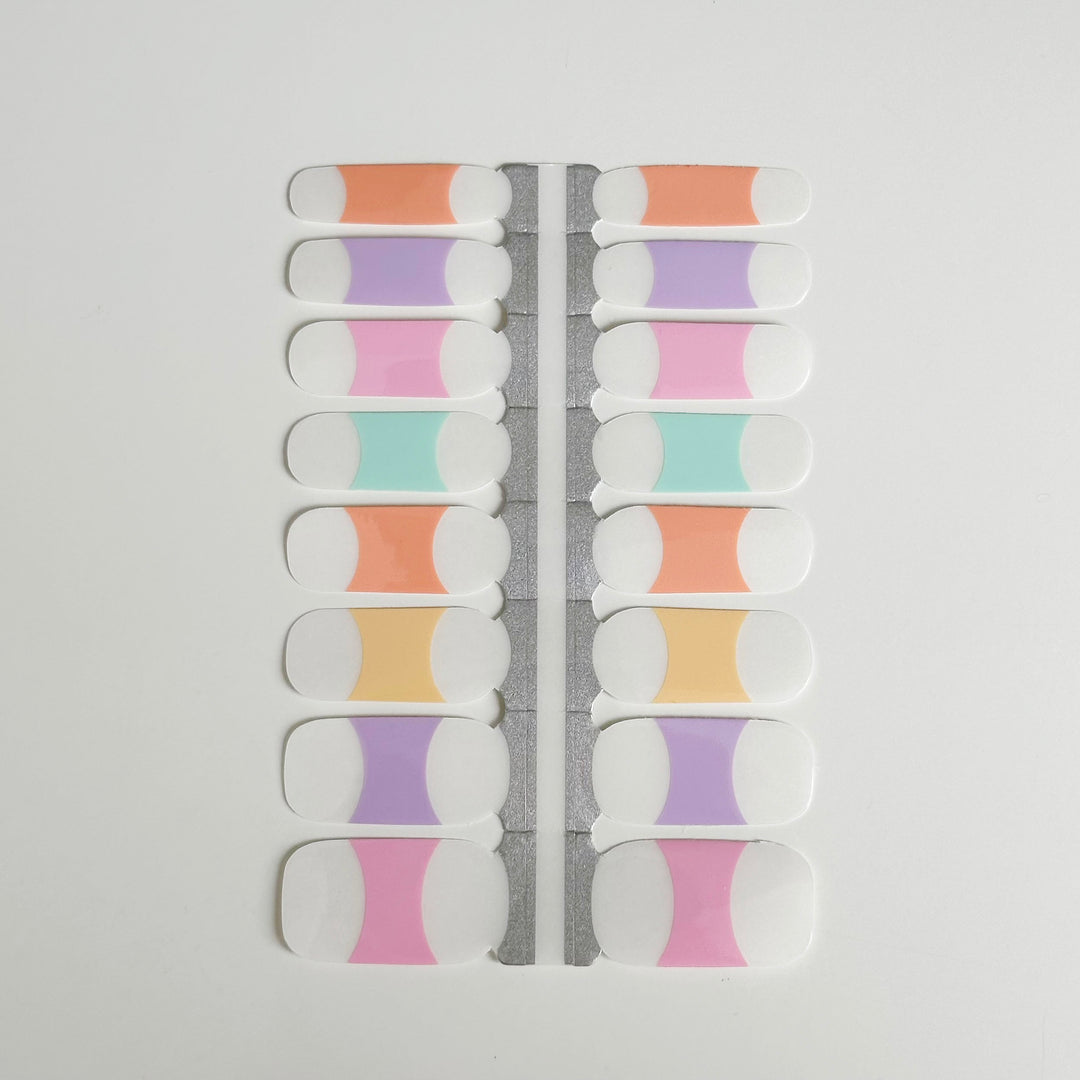 Sweet Pastels | Nail Polish Wrap