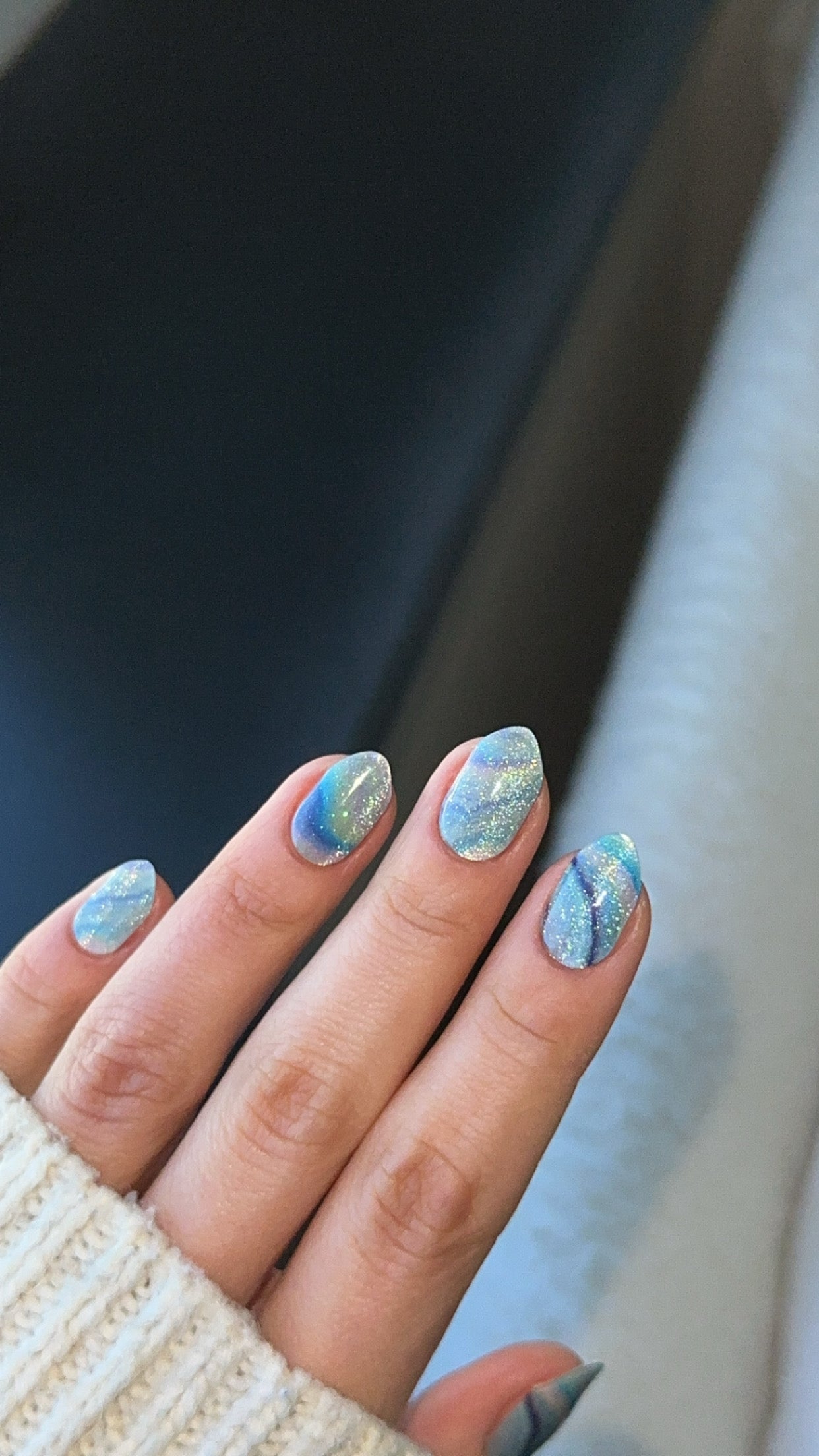 Swirly | Super Jellies DIY Hard Semi Cured Gel Nail Wraps