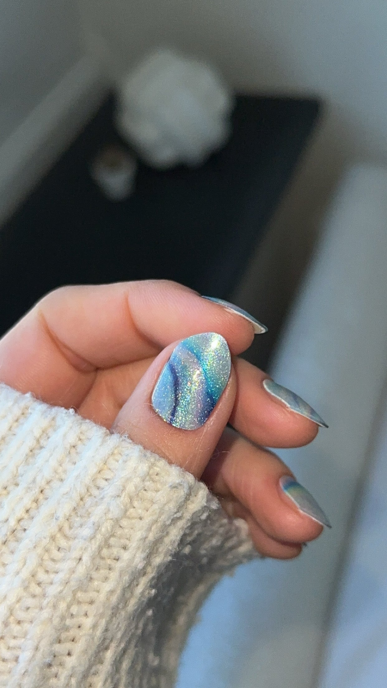 Swirly | Super Jellies DIY Hard Semi Cured Gel Nail Wraps