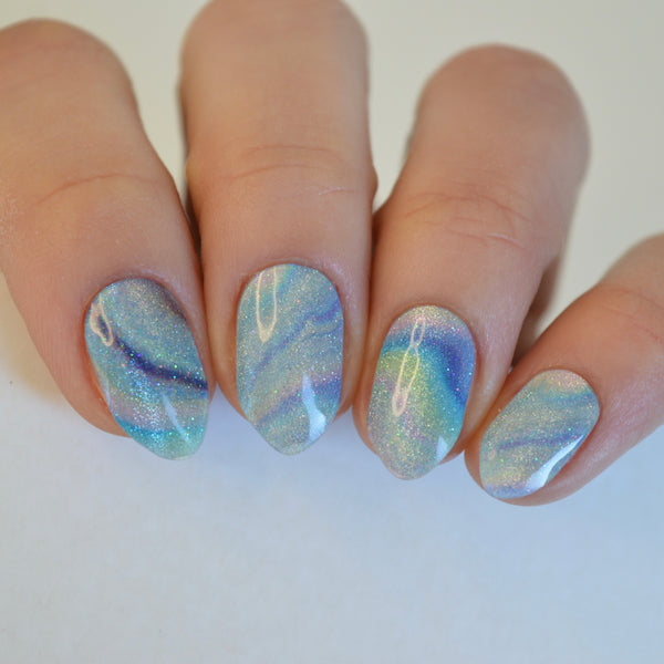 Swirly | Super Jellies DIY Hard Semi Cured Gel Nail Wraps
