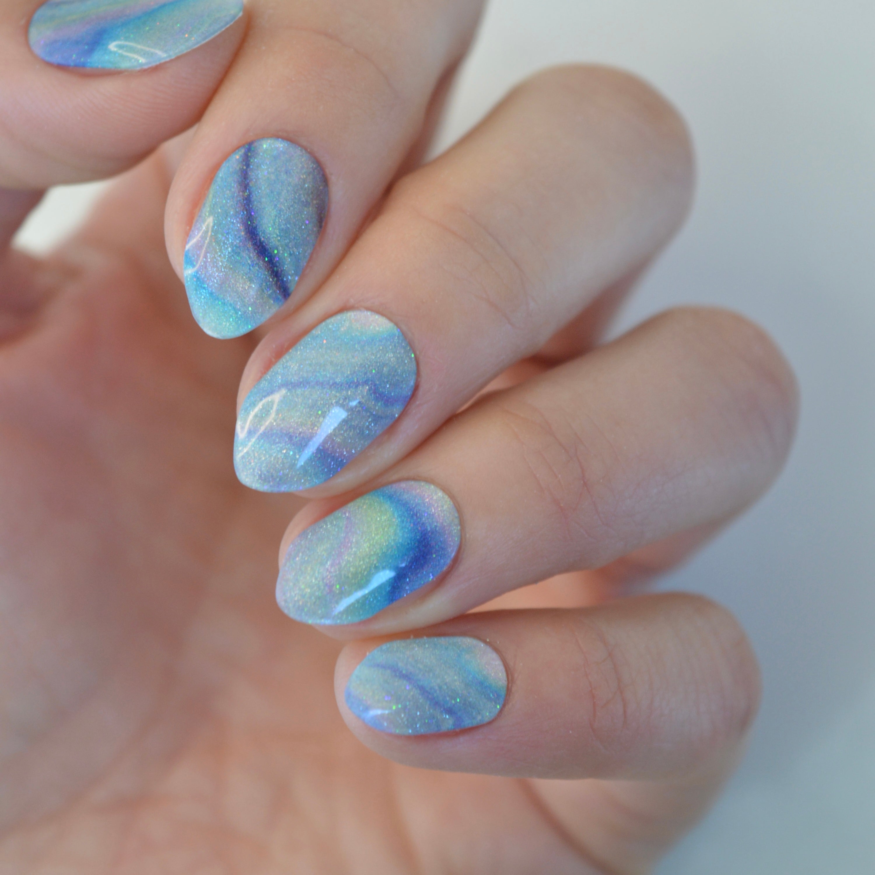 Swirly | Super Jellies DIY Hard Semi Cured Gel Nail Wraps