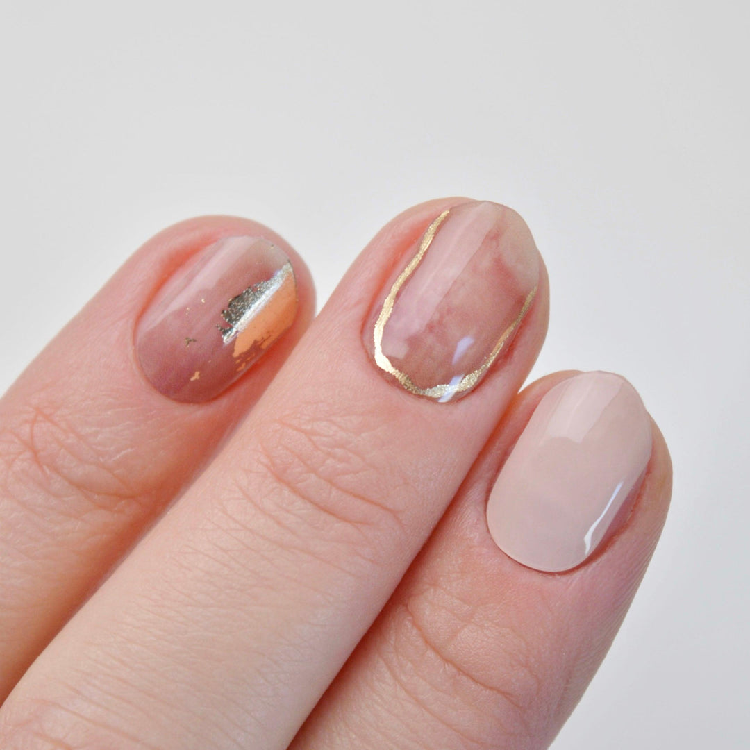 Swiss Roll | Super Jellies DIY Hard Semi Cured Gel Nail Wraps