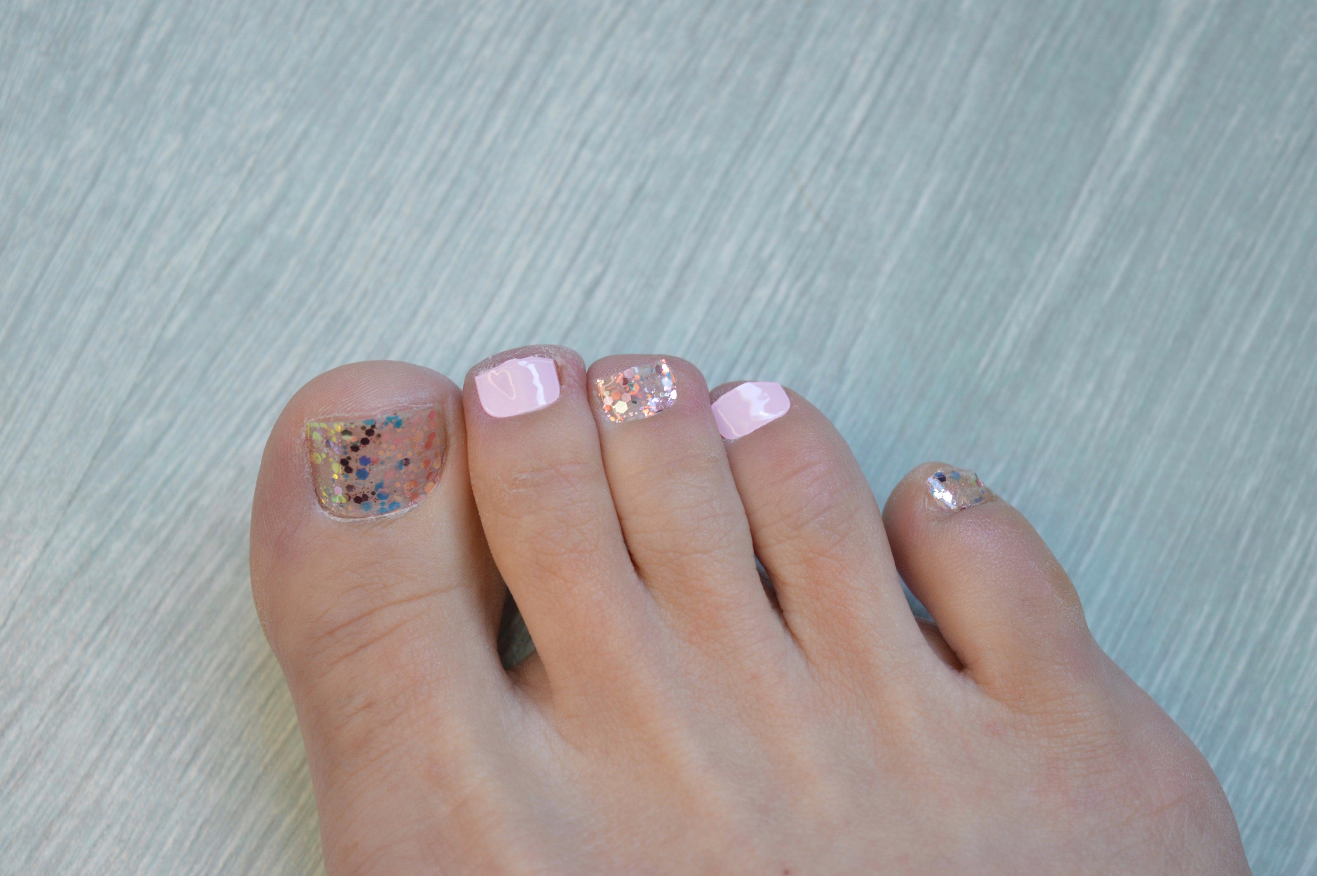 (Pedi/Toes) Twinkle Toes Semi Cured Gel Nail Wraps