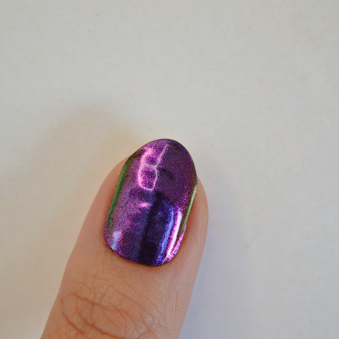 Violet | Super Jellies DIY Hard Semi Cured Gel Nail Wraps