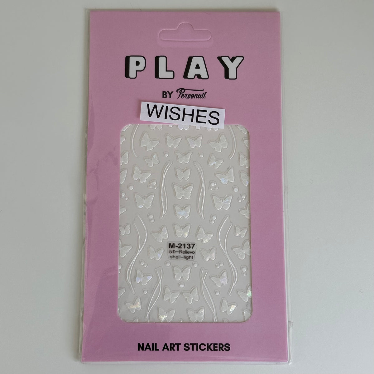 Wishes PLAY Nail Art Sticker