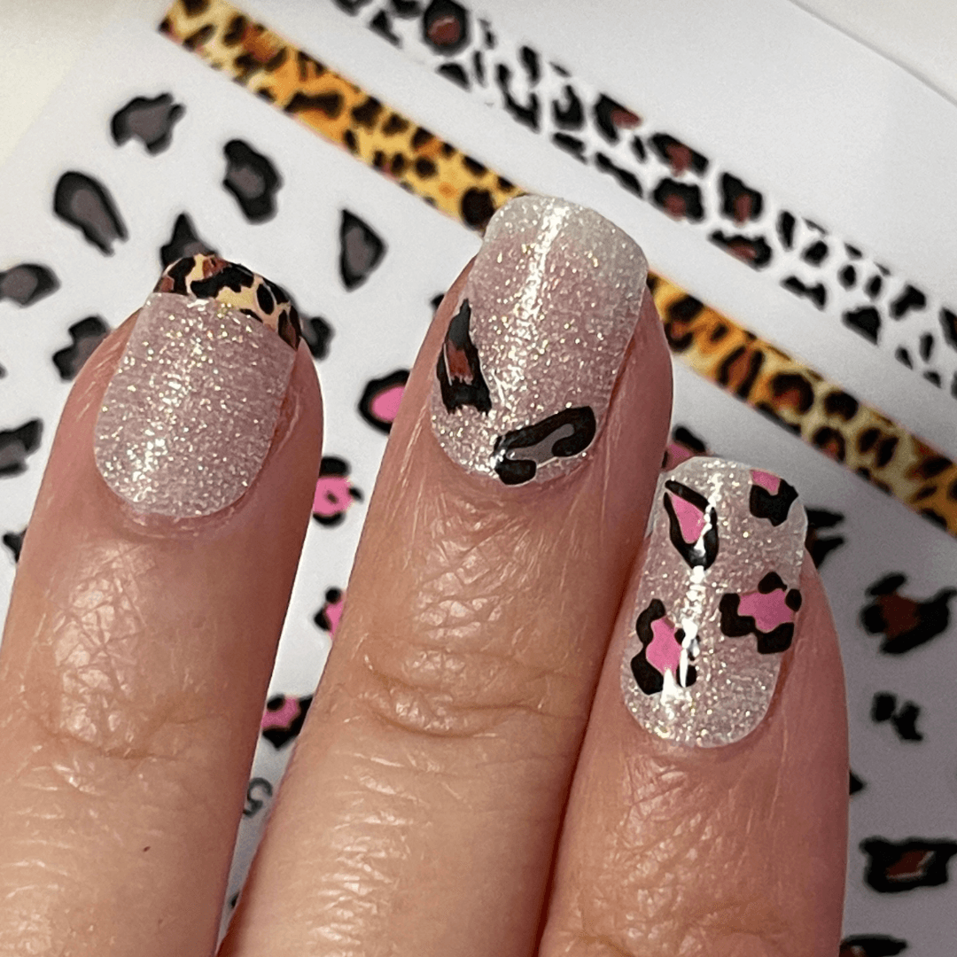 Safari Queen PLAY Nail Art Sticker
