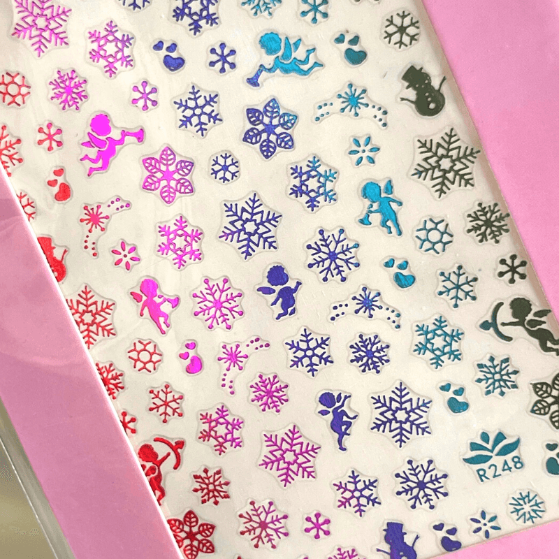 Jingle Bells PLAY Nail Art Sticker