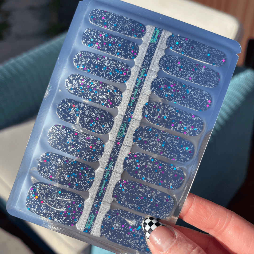 7th Birthday Nail Polish Wraps