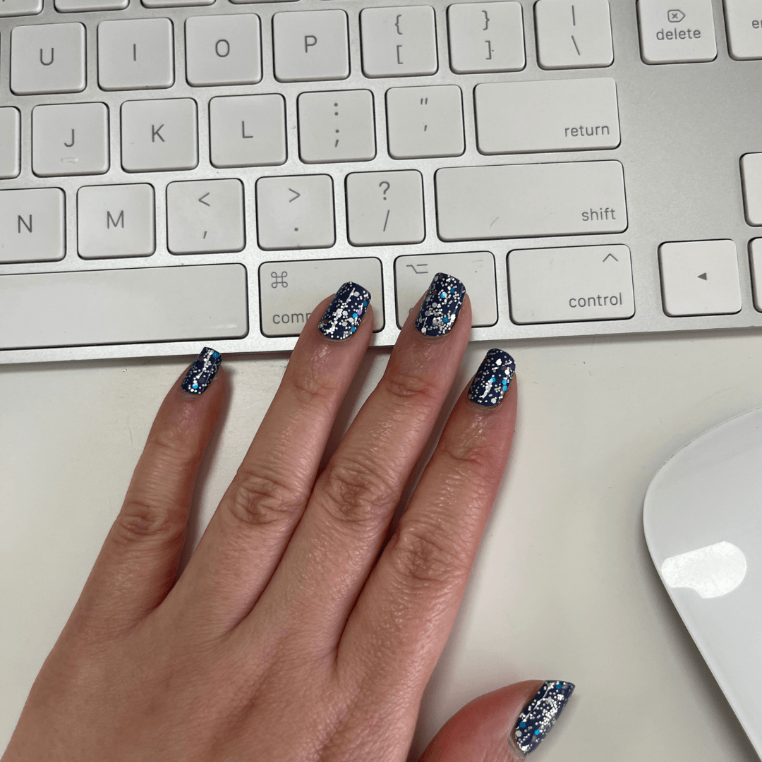 7th Birthday Nail Polish Wraps