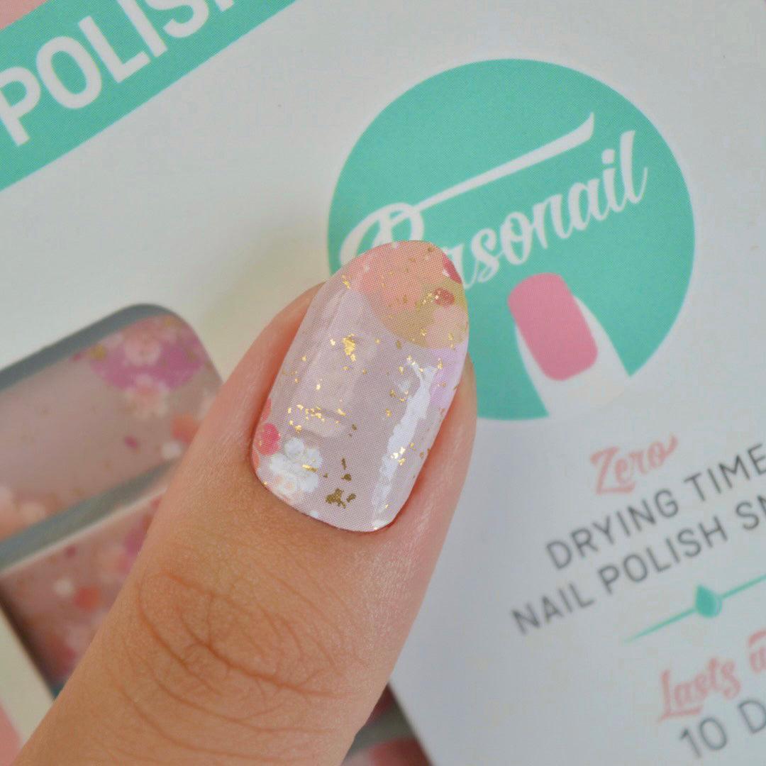 Blossom | Floral Nail Polish Wraps