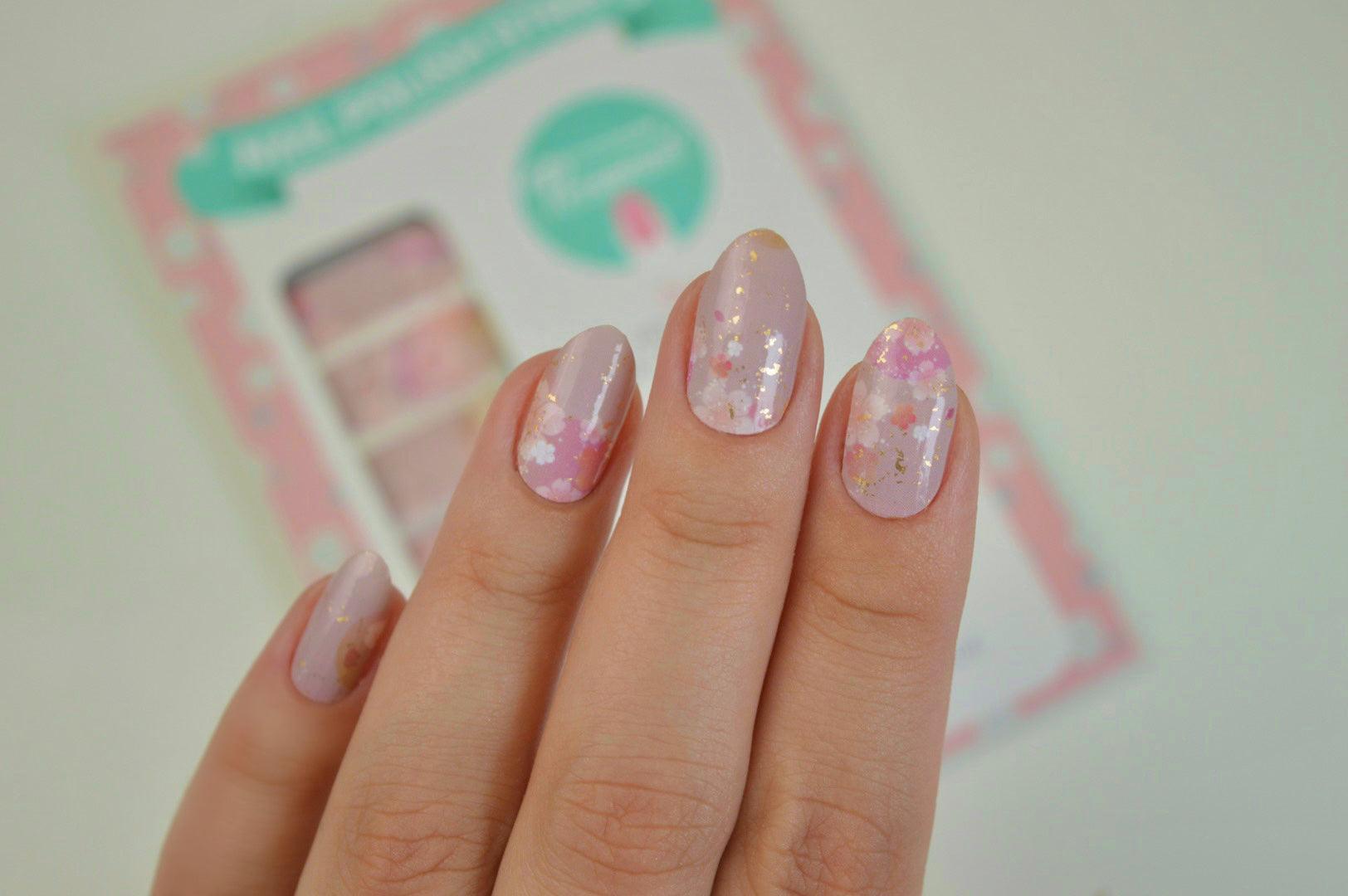 Blossom | Floral Nail Polish Wraps