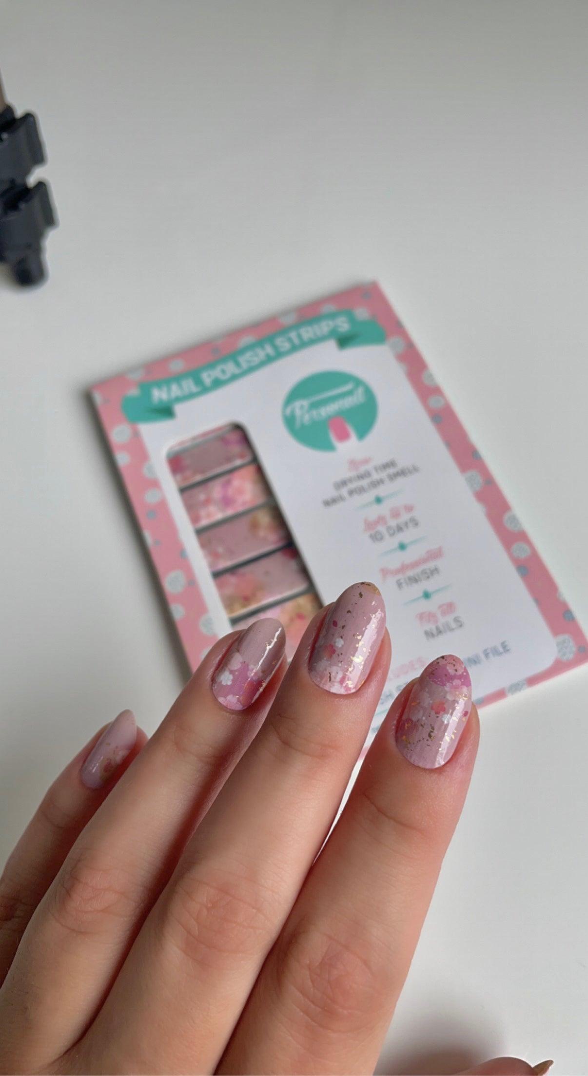 Blossom | Floral Nail Polish Wraps