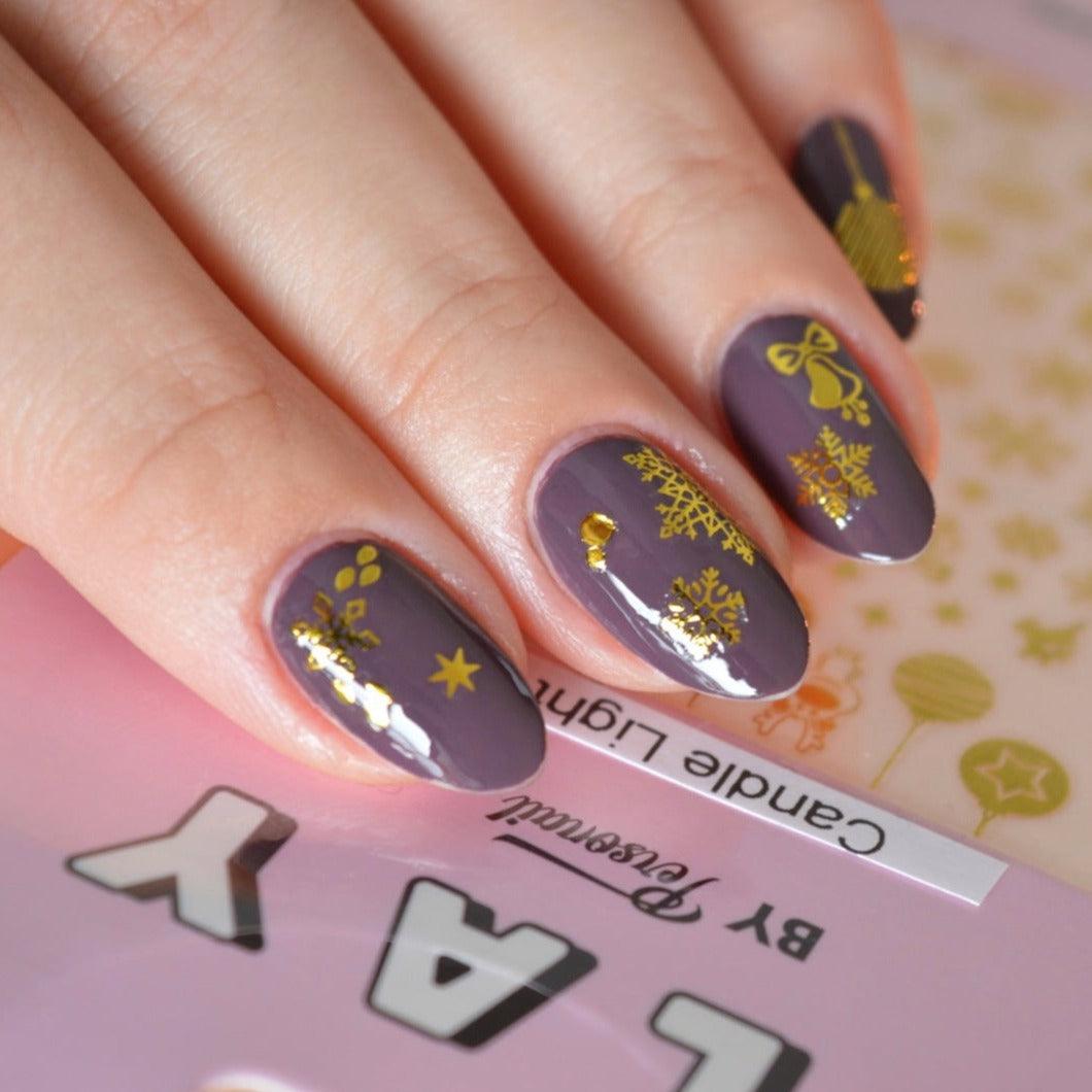 Candle Light PLAY Nail Art Sticker