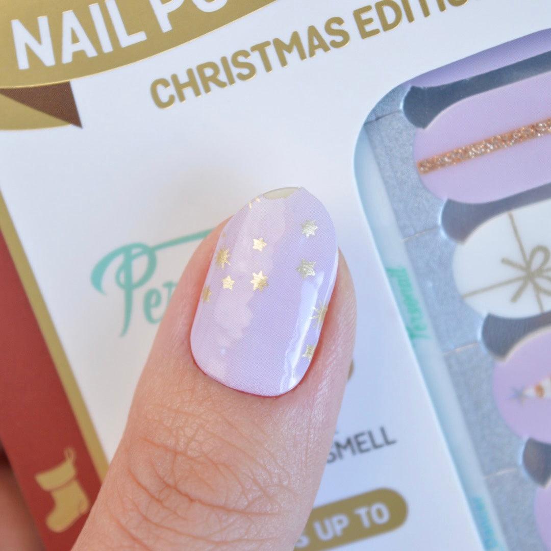 Dancer | Neutral Christmas Nail Polish Wrap